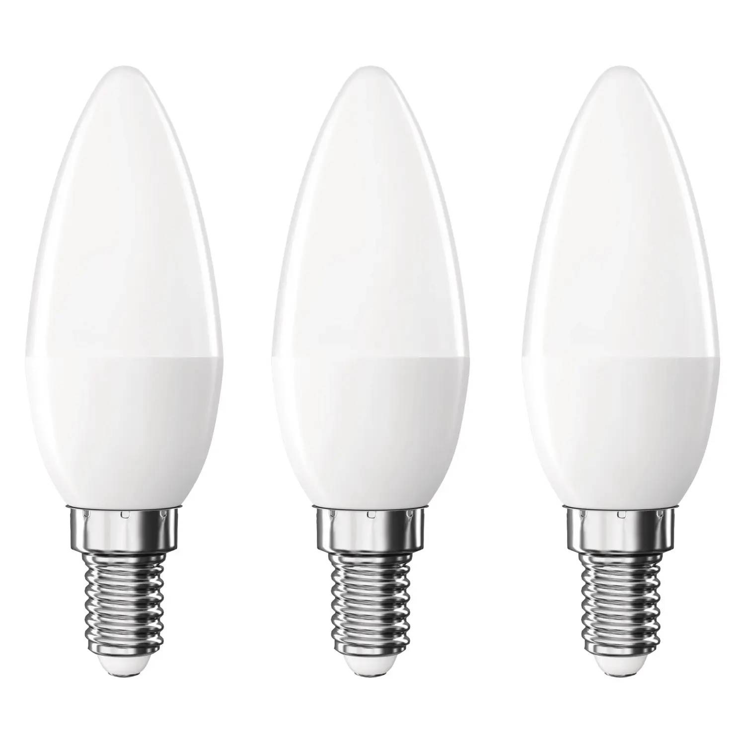 EMOS LED žárovka Classic svíčka, E14, 4,2 W (40 W), 470 lm, 4000 K, 3 ks