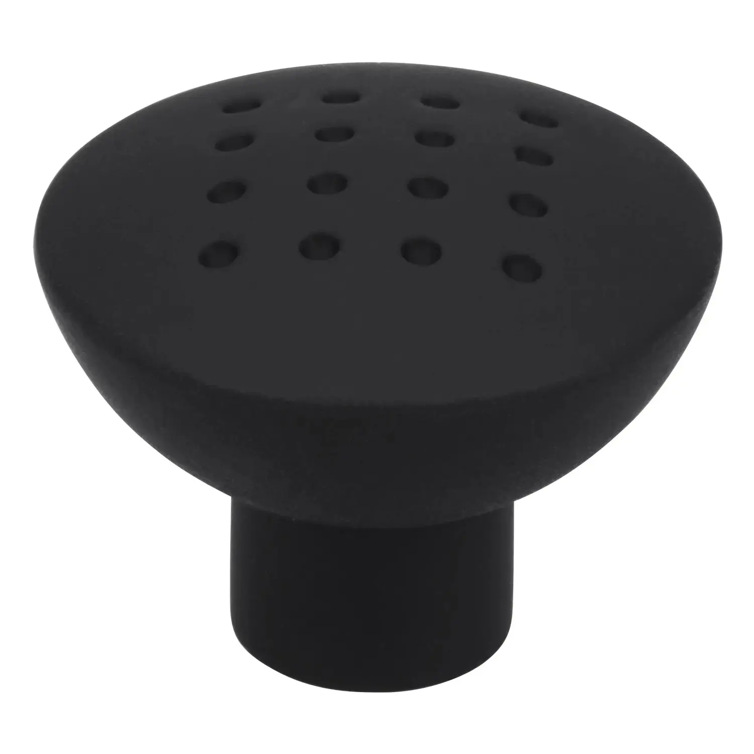 Siro Nábytková knopka SM873 kulatá, plast černý 34 mm