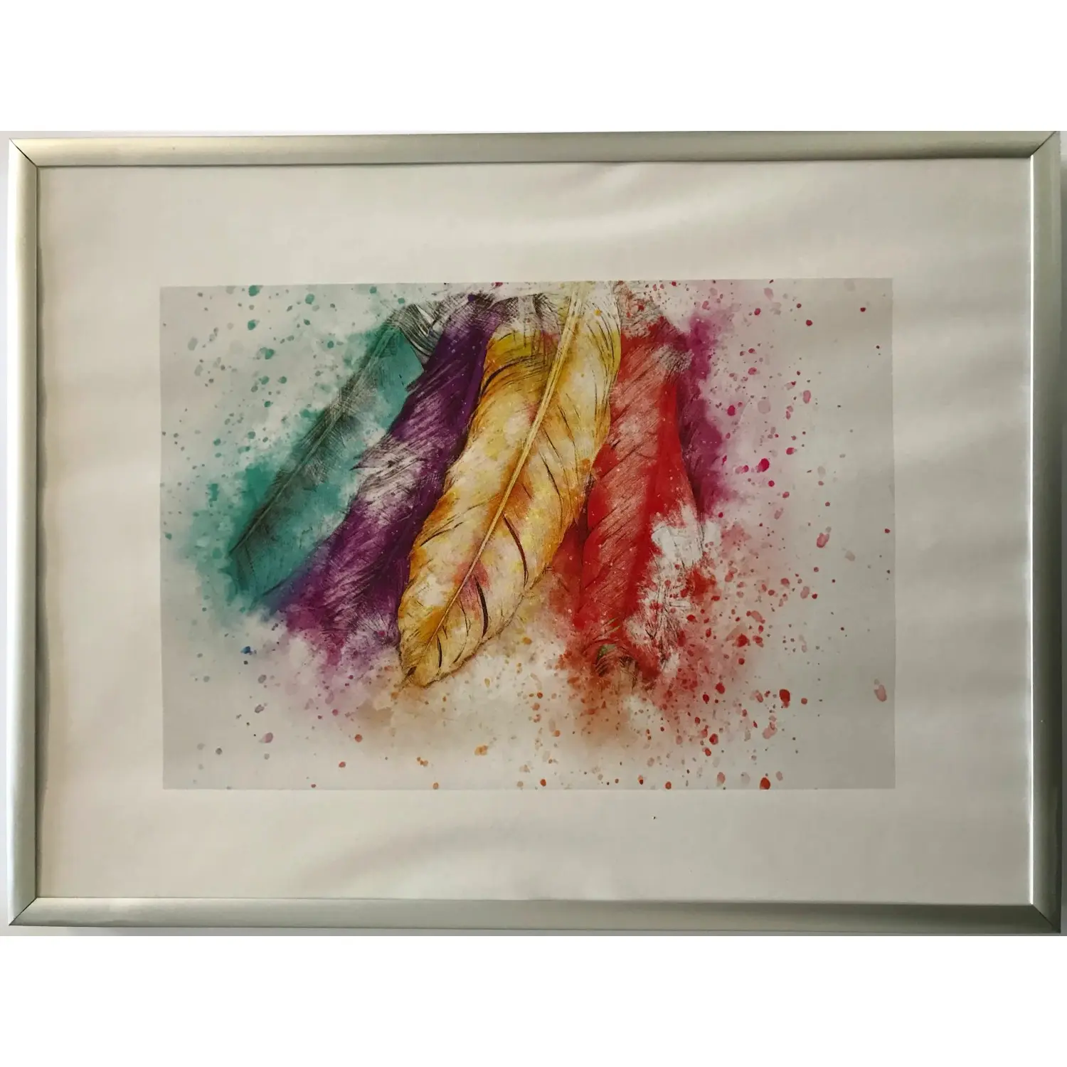 Bondecor Hliníkový fotorám, lišta šířka 10 mm, stříbrný, 18 x 24 cm