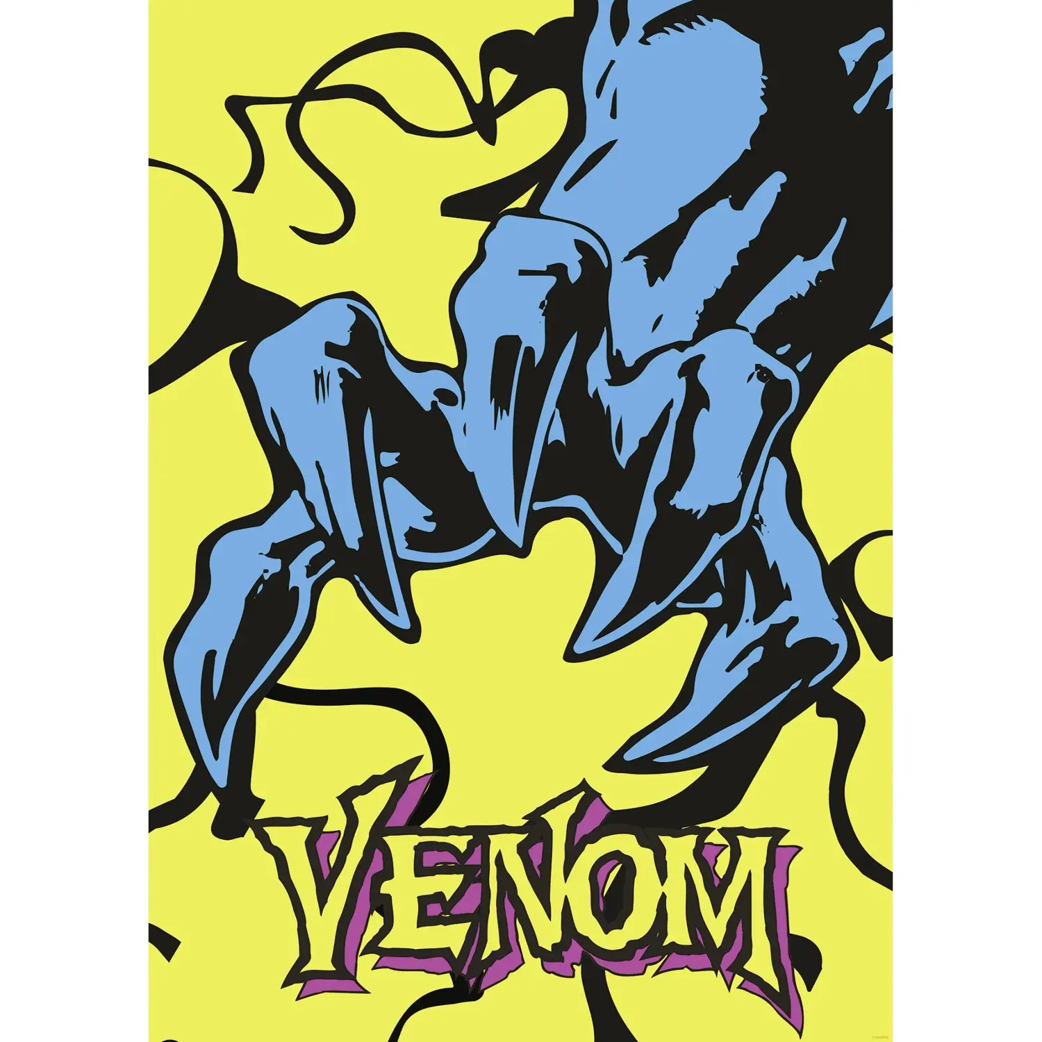 Komar Plakát Marvel Venom Colourful Claw 50 x 70 cm