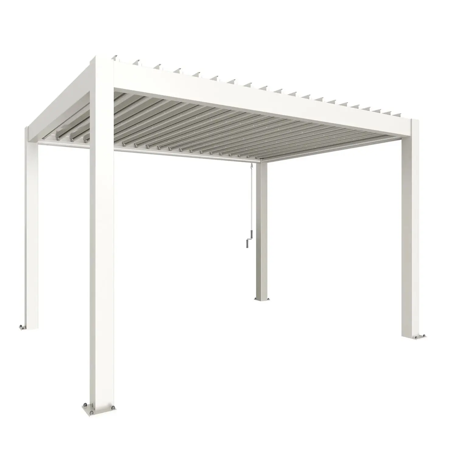 Biohort Pergola 4 x 3 bílá 404,5 x 312 cm