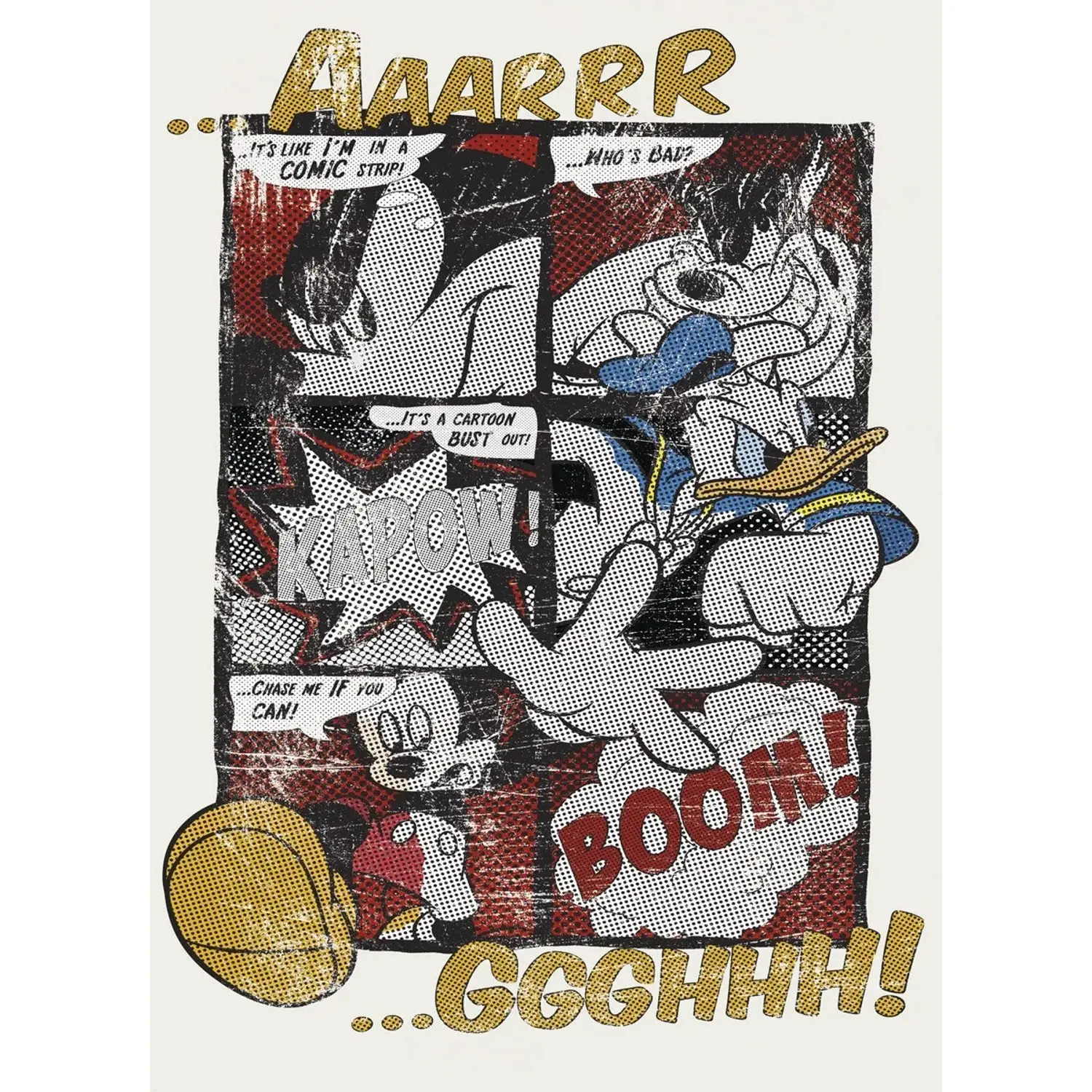 Komar Papírová fototapeta Mickey´s Great Escape, 184 x 254 cm