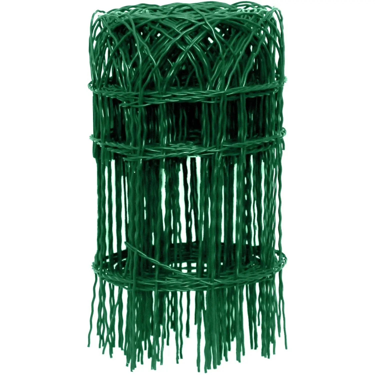 PILECKÝ Dekorační pletivo DEKORAN Zn+PVC zelené oko 90 x 150 mm výška 40 cm 10 m