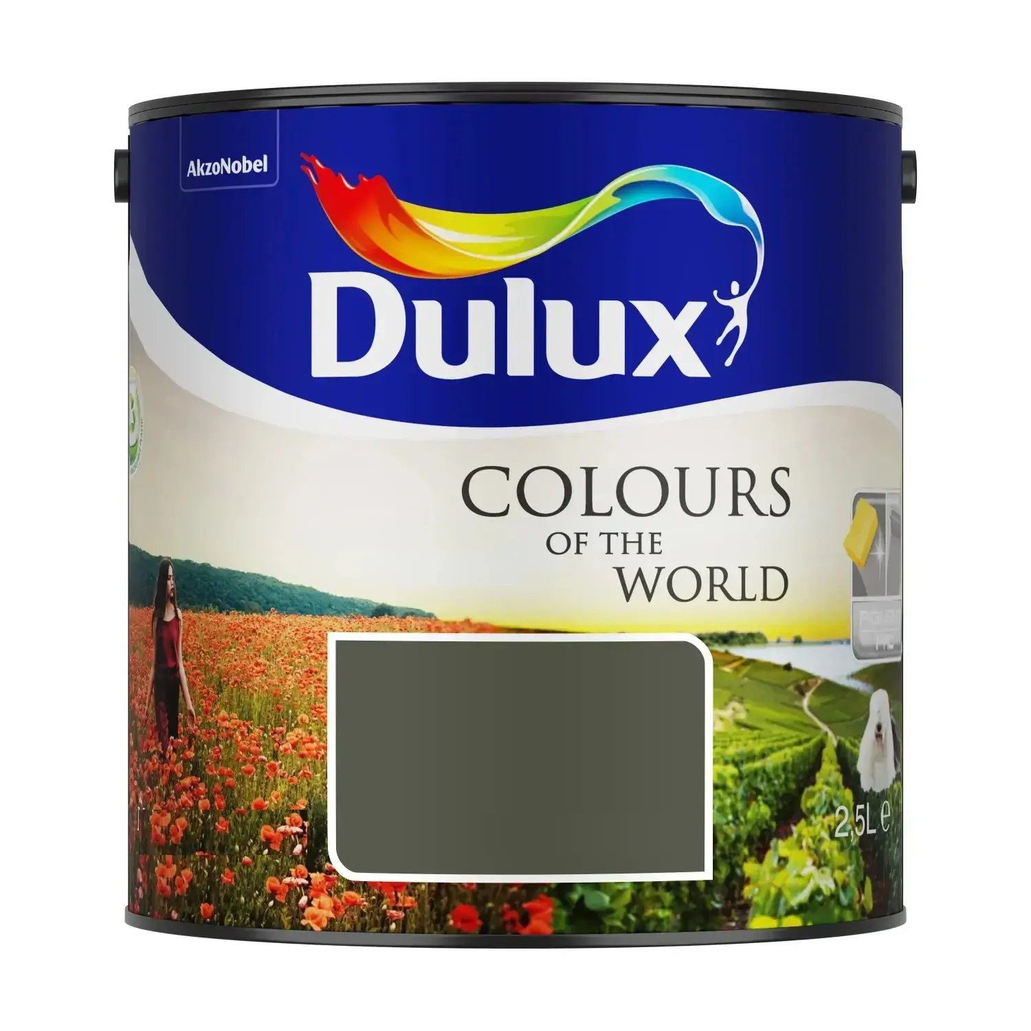 Dulux Interiérová emulzní barva Colour of the World olivový olej 2,5 l