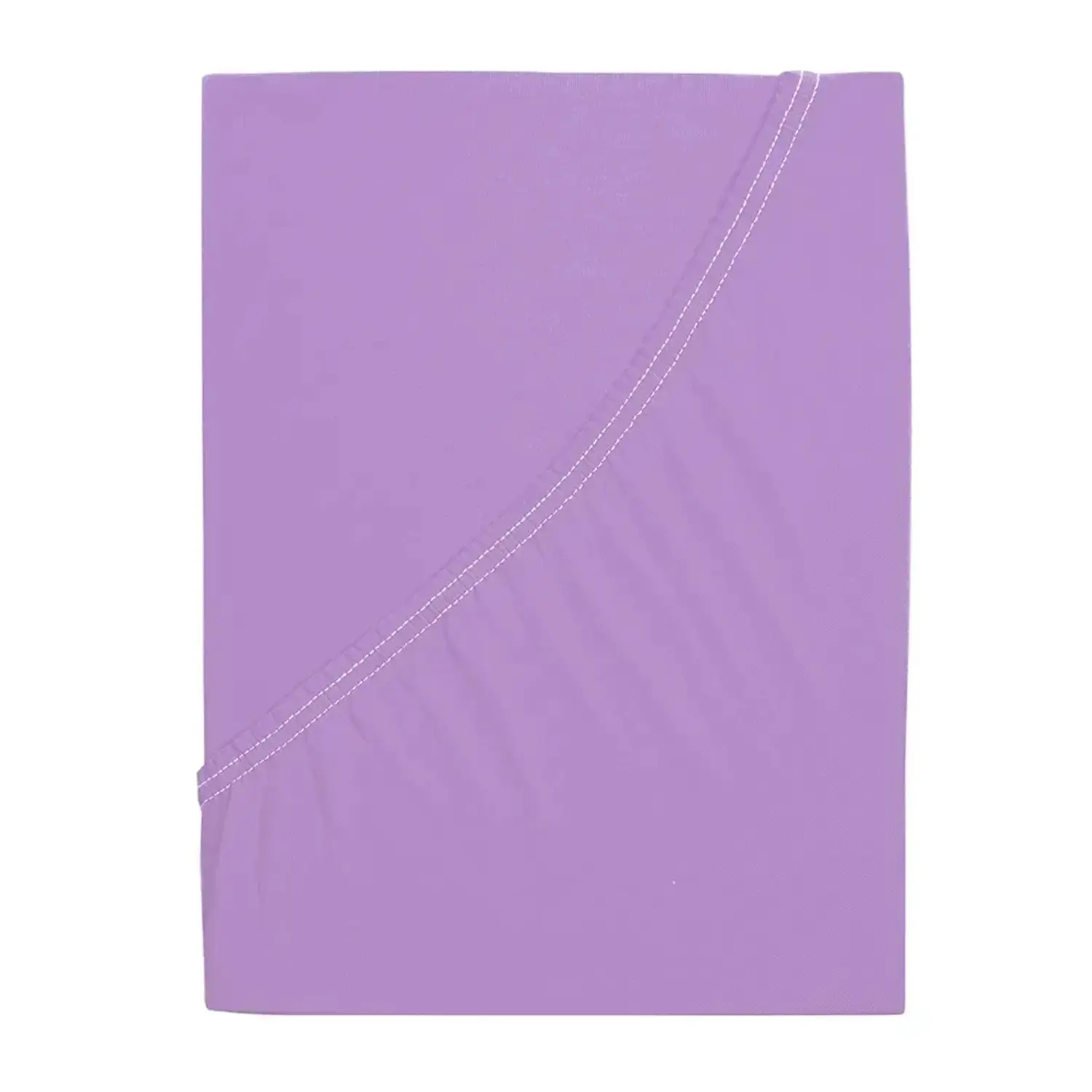 B.E.S. Petrovice Bavlněné prostěradlo Jersey IDEAL fialová 90 x 200 cm