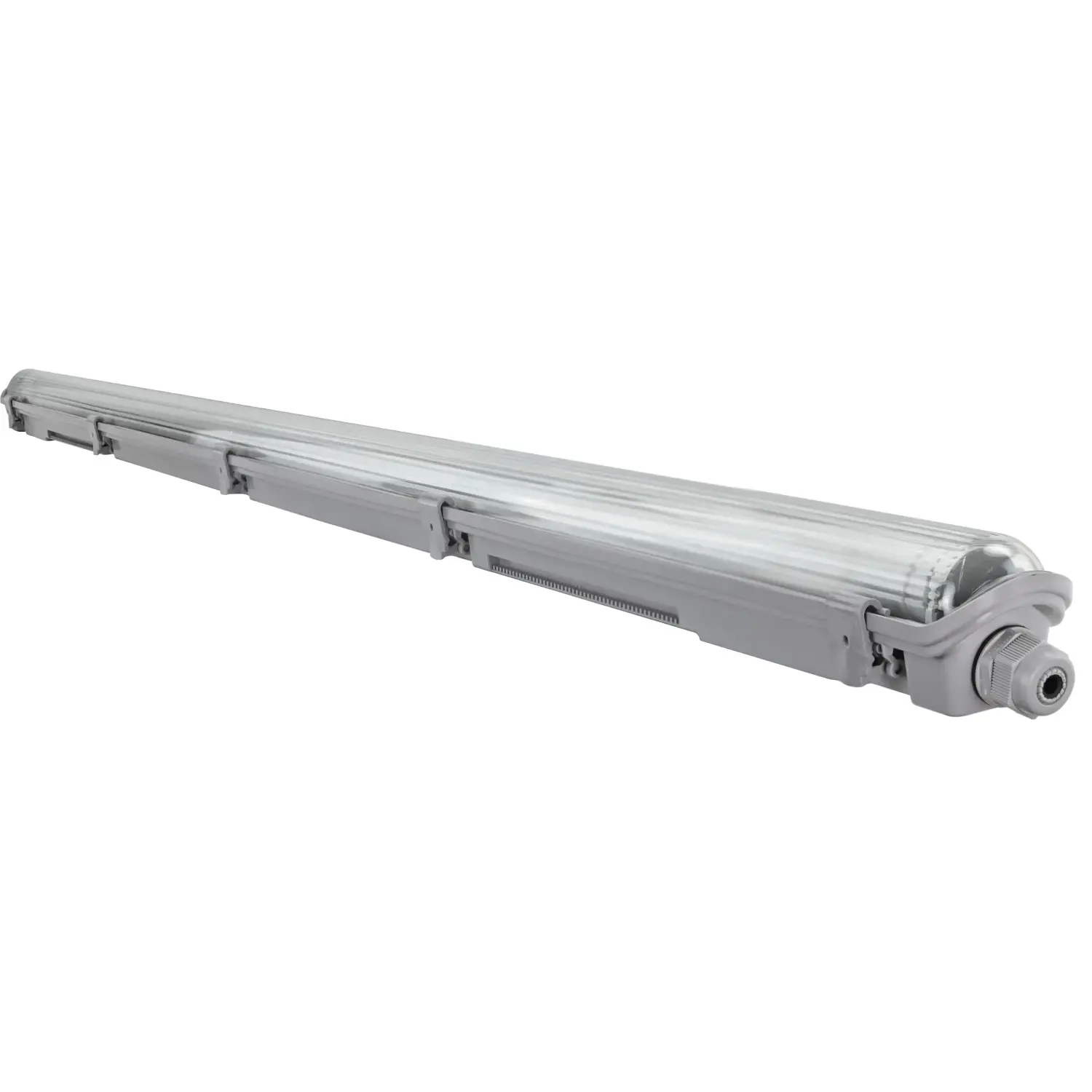 e2 elektro LED světlo do vlhka basic M, IP65, 1x18 W, 2000 lm, 4000K, 127 cm