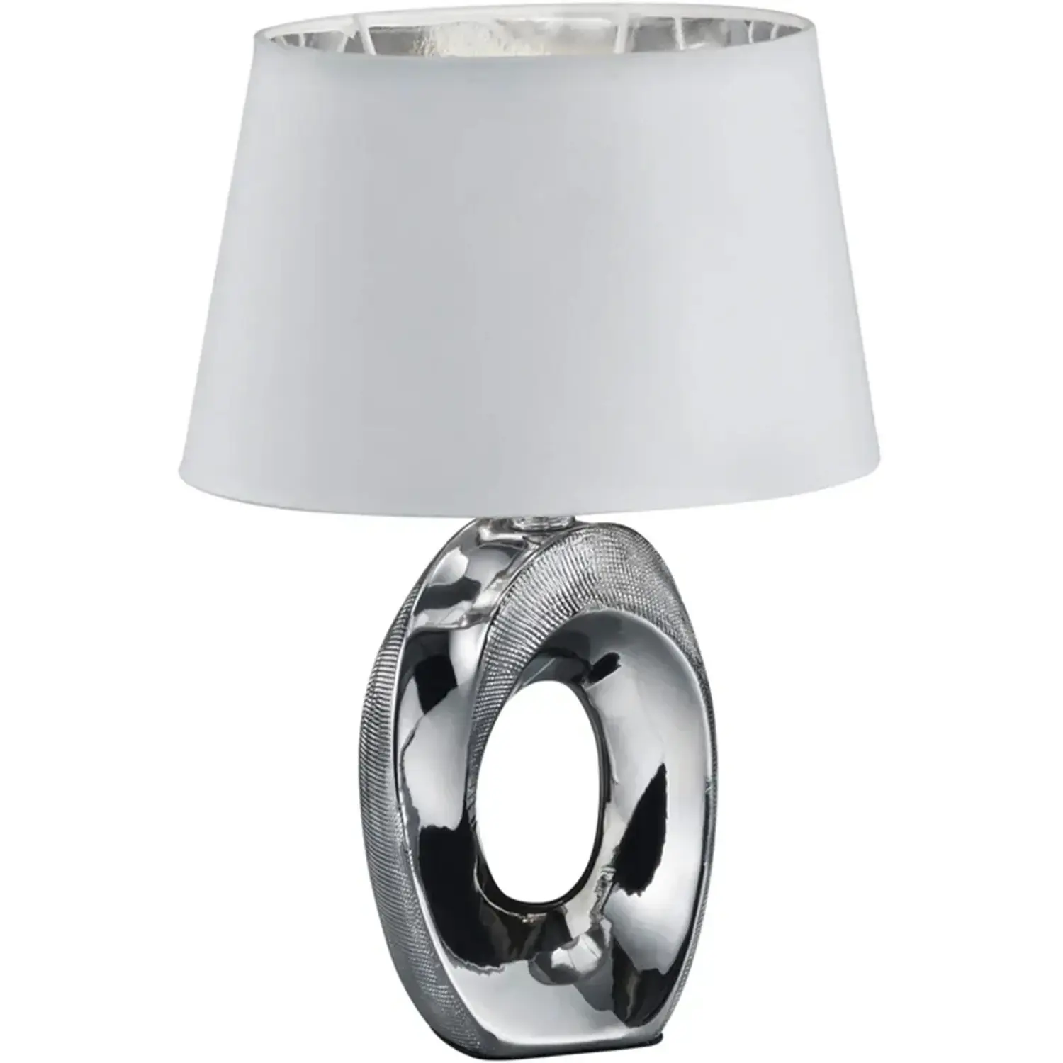 Trio Stolní lampa Taba stříbrná