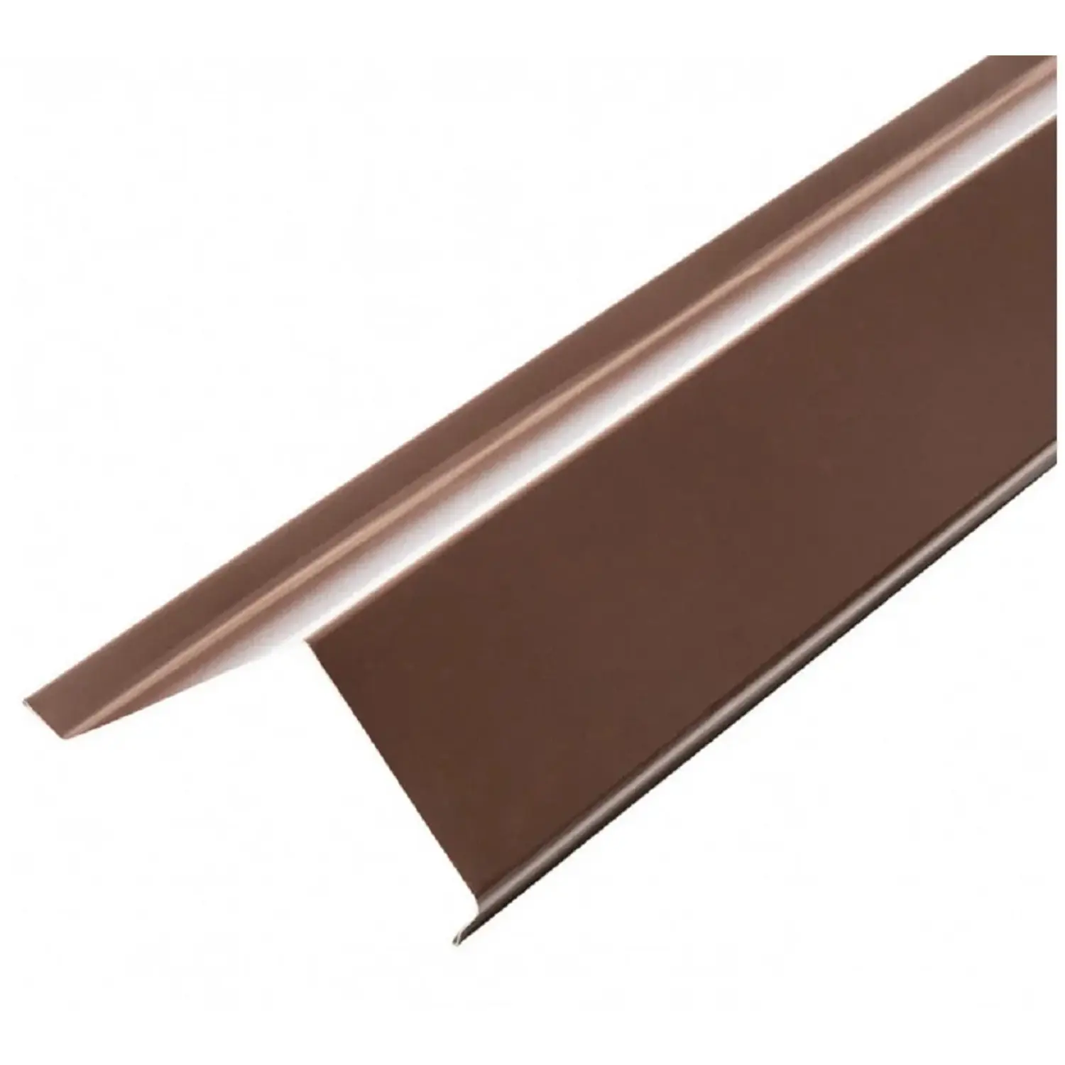 COVERNIT Štítové lemování CLASSIC vrchní RAL 8017 hnědé 2000 (1900)x100/142mm