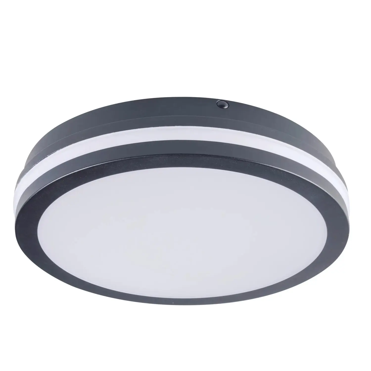 Kanlux Stropní LED svítidlo BENO 24-30W CCT-O-SEG se senzorem grafit pr. 26 cm