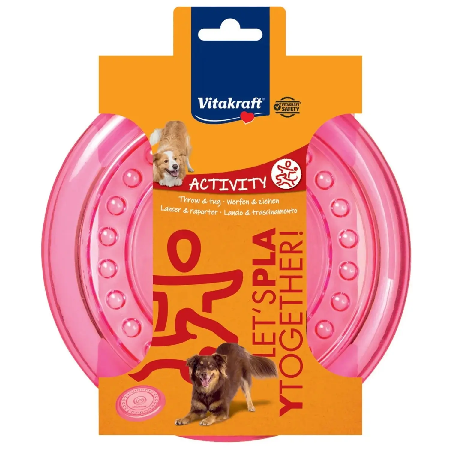 Vitakraft Hračka pro psa - disk gumový, různé druhy, 18 cm