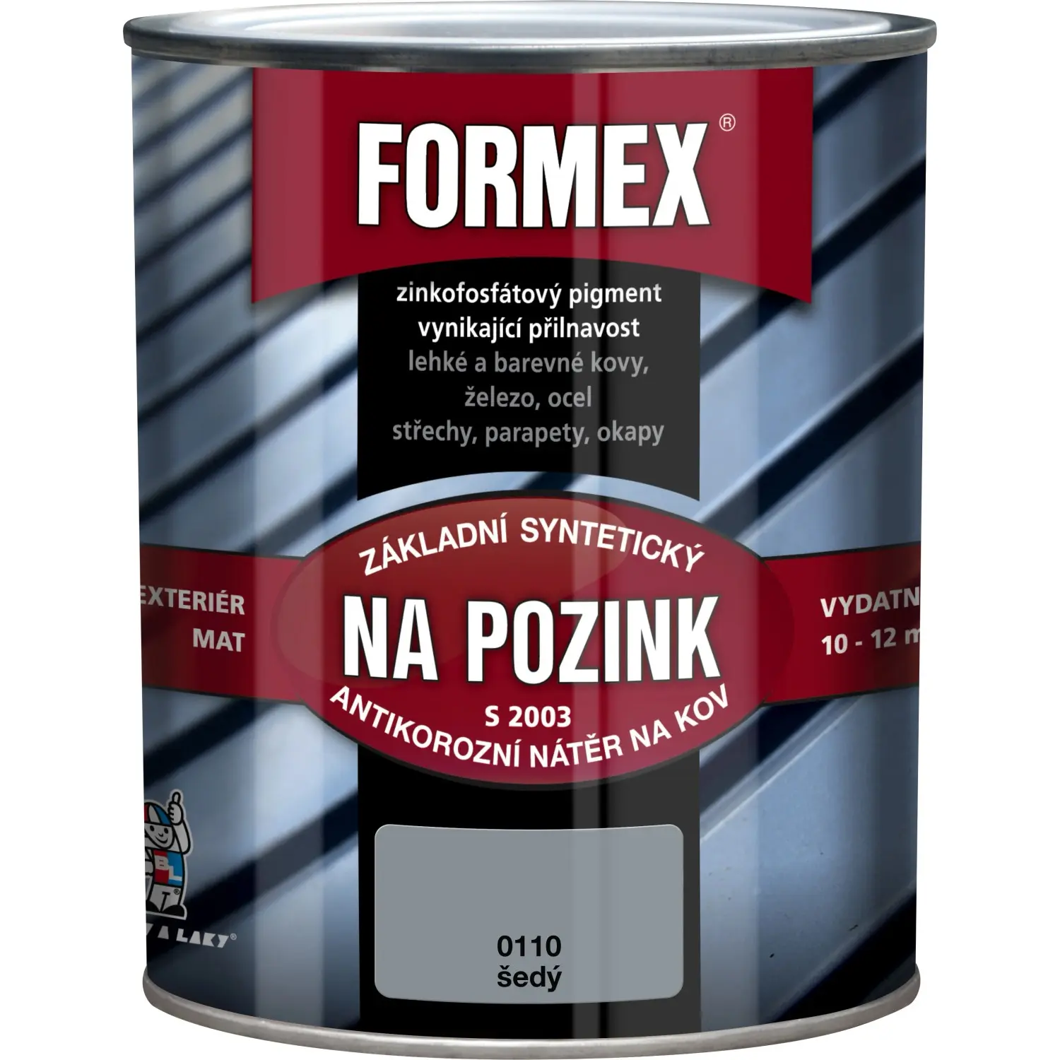 Formex Základ na pozink S2003 šedý 600 ml