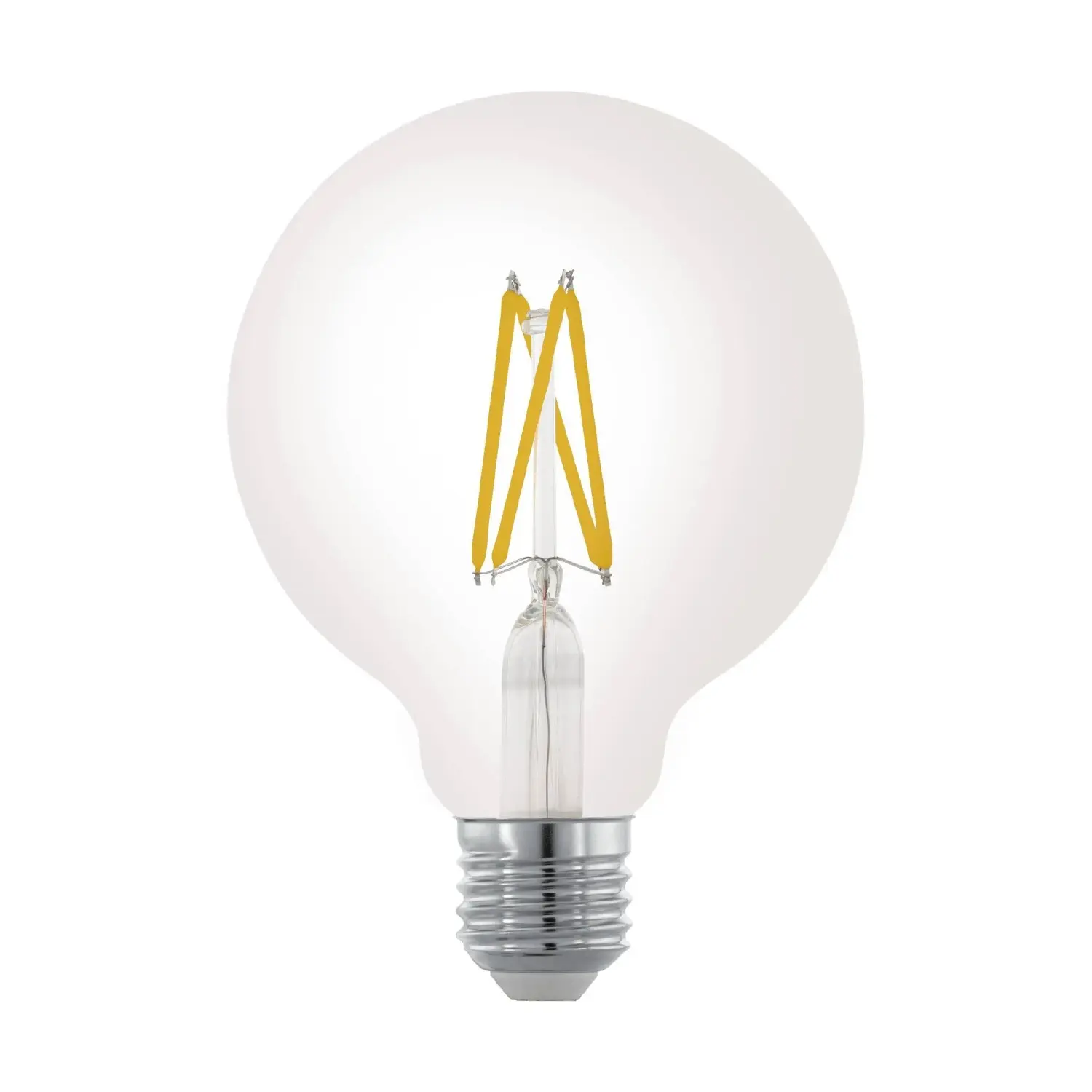 EGLO LED žárovka E27 G95 7,5W 806lm 2700K pr. 95 x 137 mm, čirá