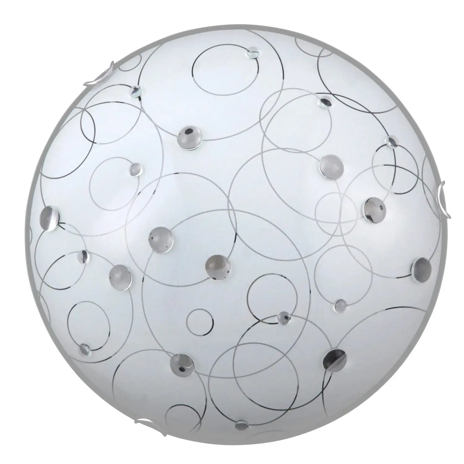 Rabalux Stropní svítidlo Jolly s bílým vzorem, pr. 30 cm