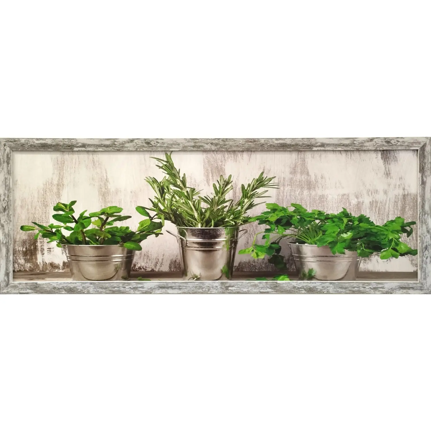 Bondecor Obraz, MDF rám, Food 30 x 90 cm
