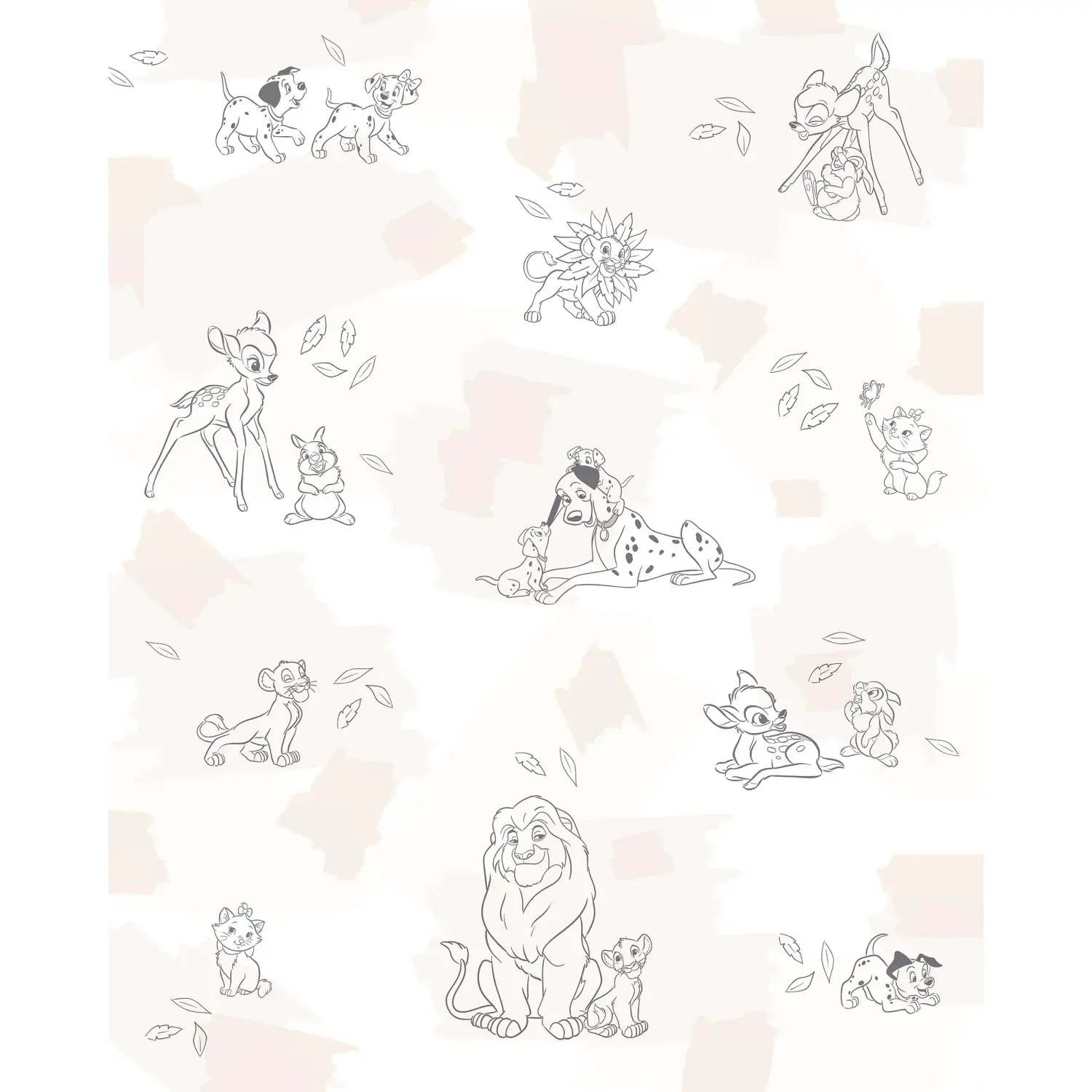Komar Vliesová fototapeta Disney Animals 200 x 250 cm