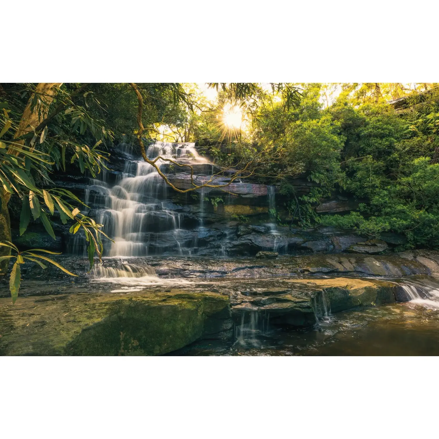 Komar Vliesová fototapeta Golden Falls 450 x 280 cm