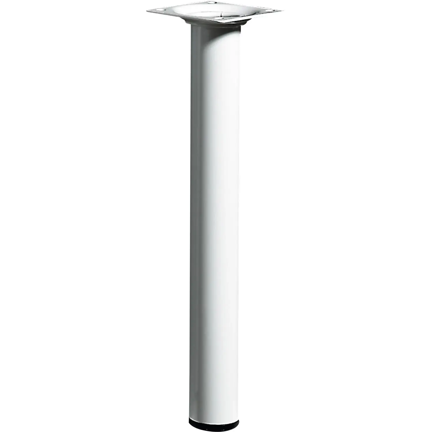 Hettich Nábytková noha kulatá, bílá, pr. 30 x 250 mm