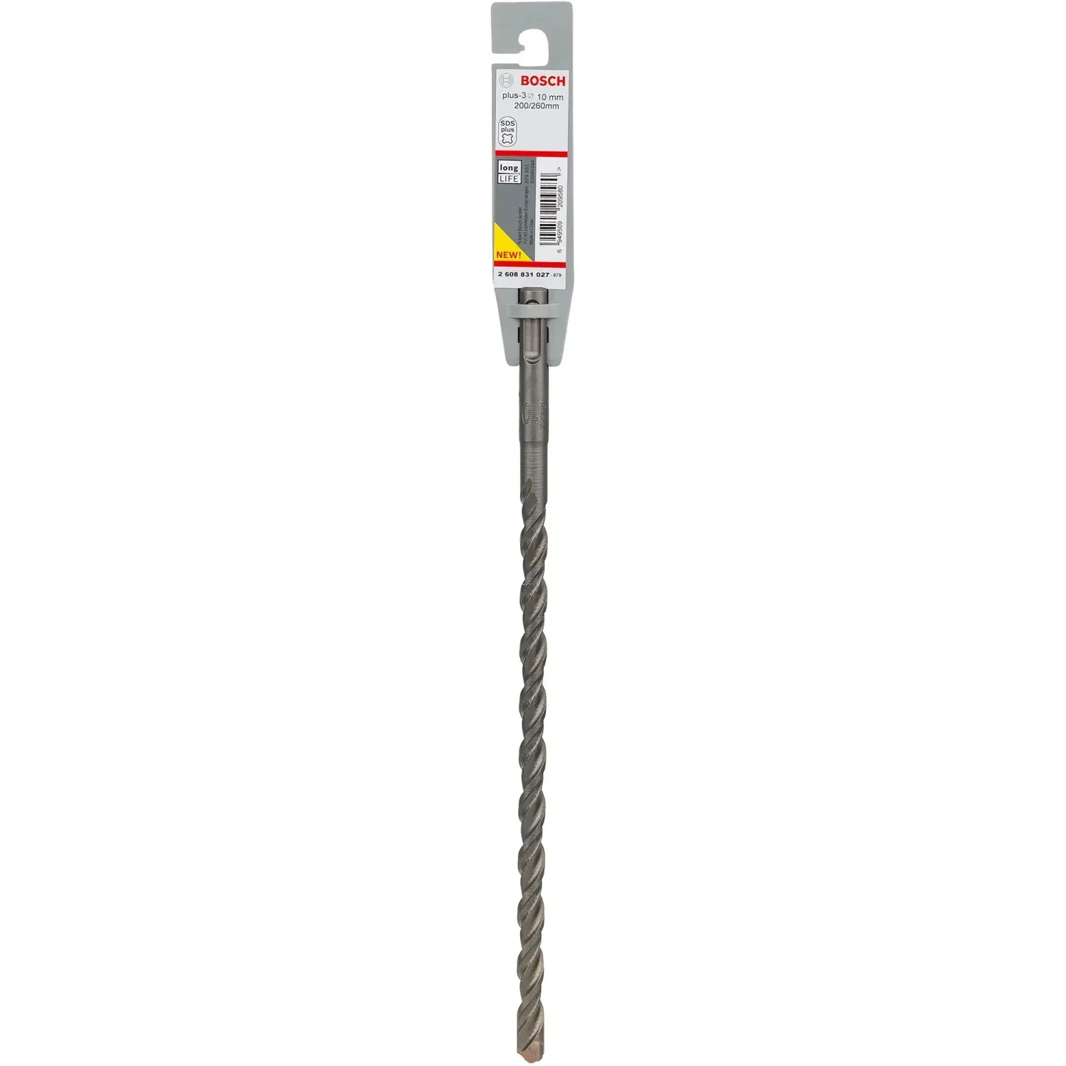 Bosch Vrták do kladiv SDS plus-3 pr. 10 x 200/260 mm (2 608 831 027)