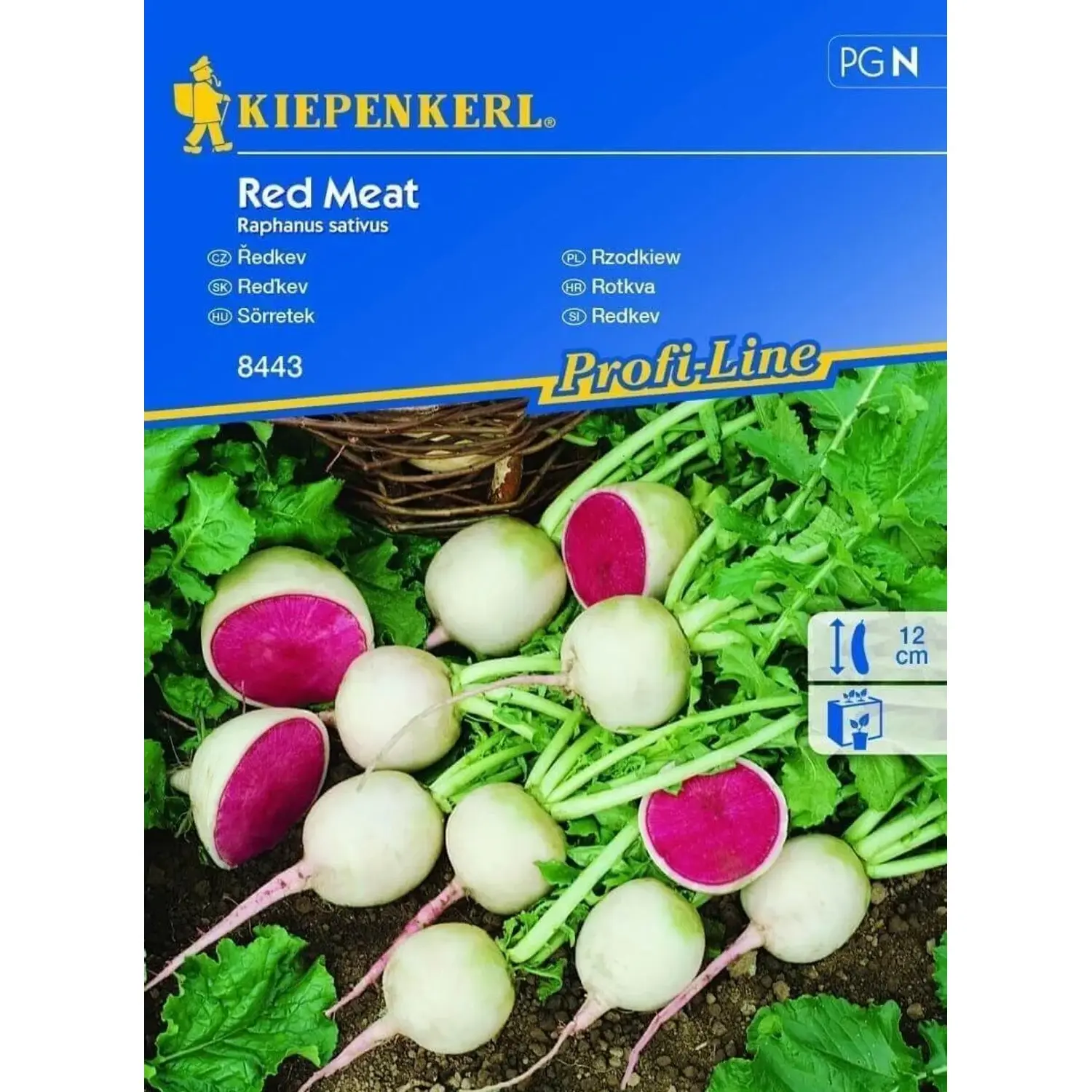 Kiepenkerl Semena Ředkev Red meat