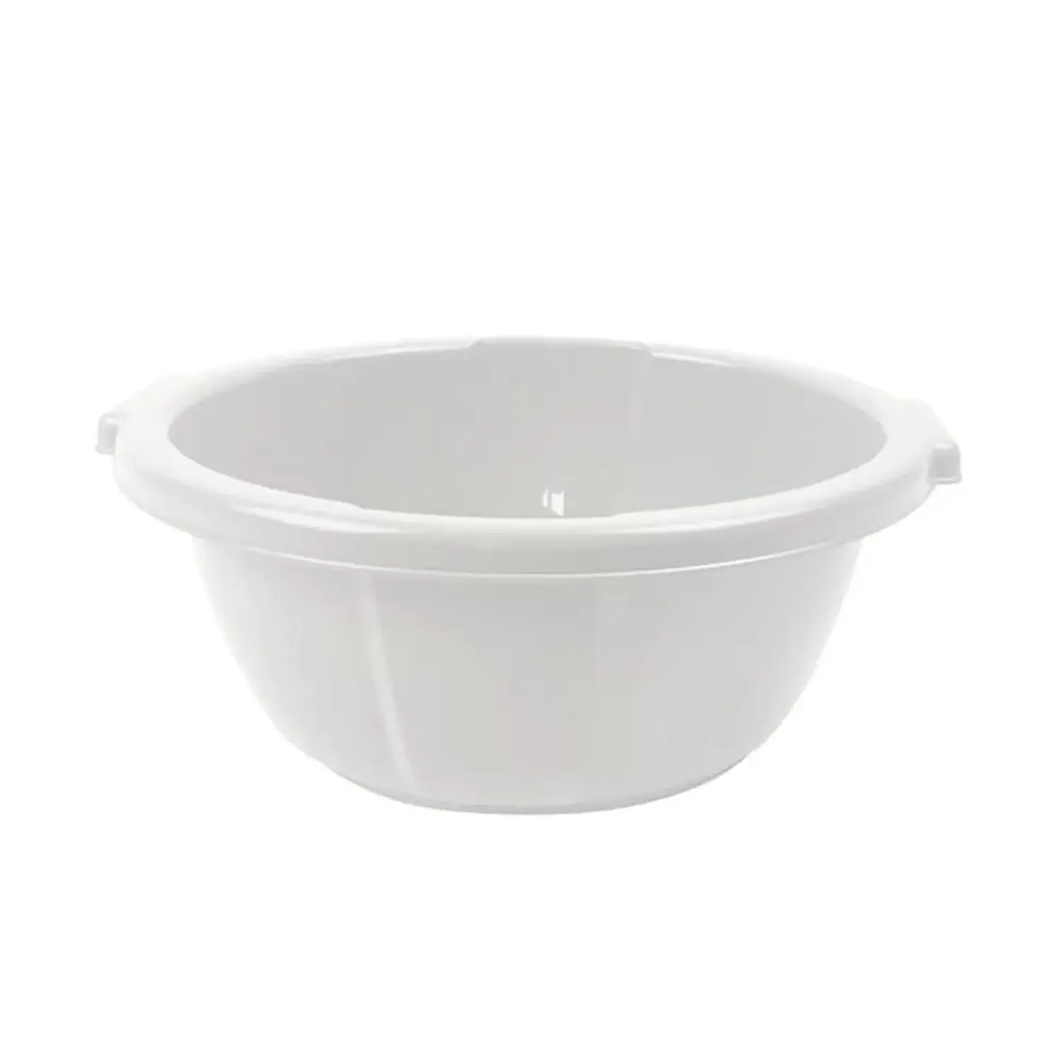 Heidrun Umyvadlo kulaté s úchyty, plast, různé barvy, 6 l, pr. 33 x 12,5 cm