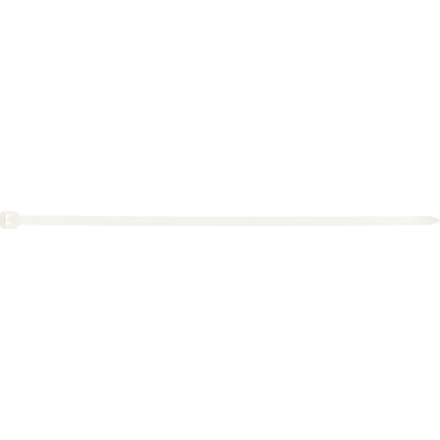 LUX-TOOLS Stahovací pásky 150 x 3,2 mm bílá, 100 ks