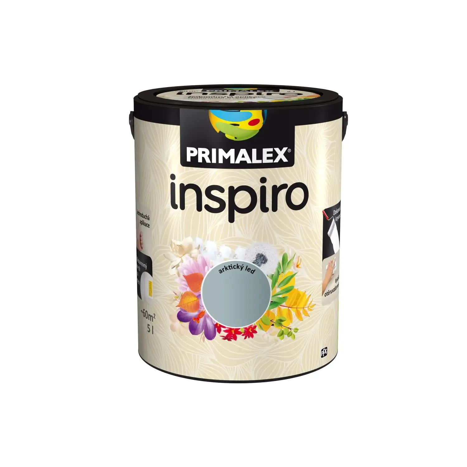 PRIMALEX Barevný vnitřní malířský nátěr Inspiro arktický led 5 l