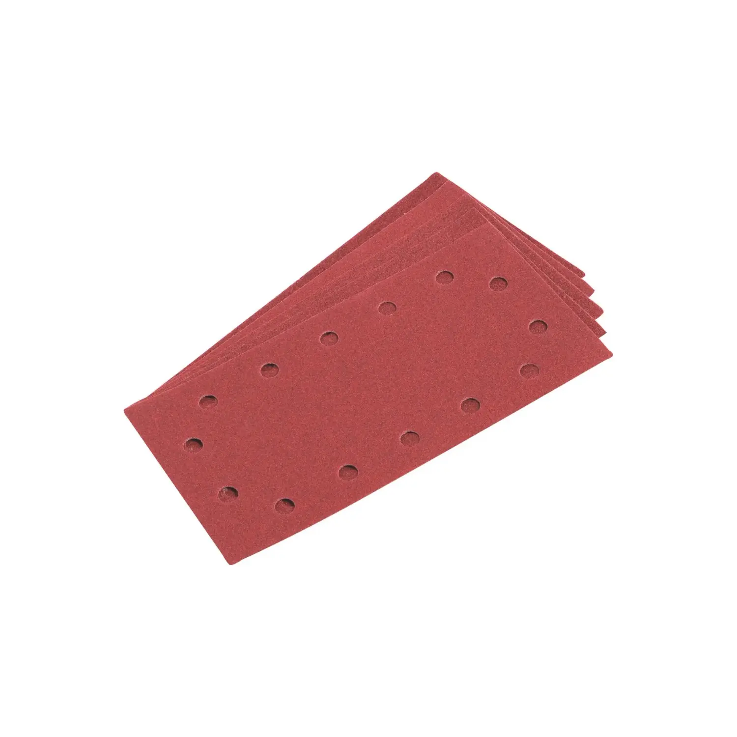 LUX-TOOLS Brusný papír pro vibrační brusky 8 otvorů K40, 93 x 230 mm, 10 ks
