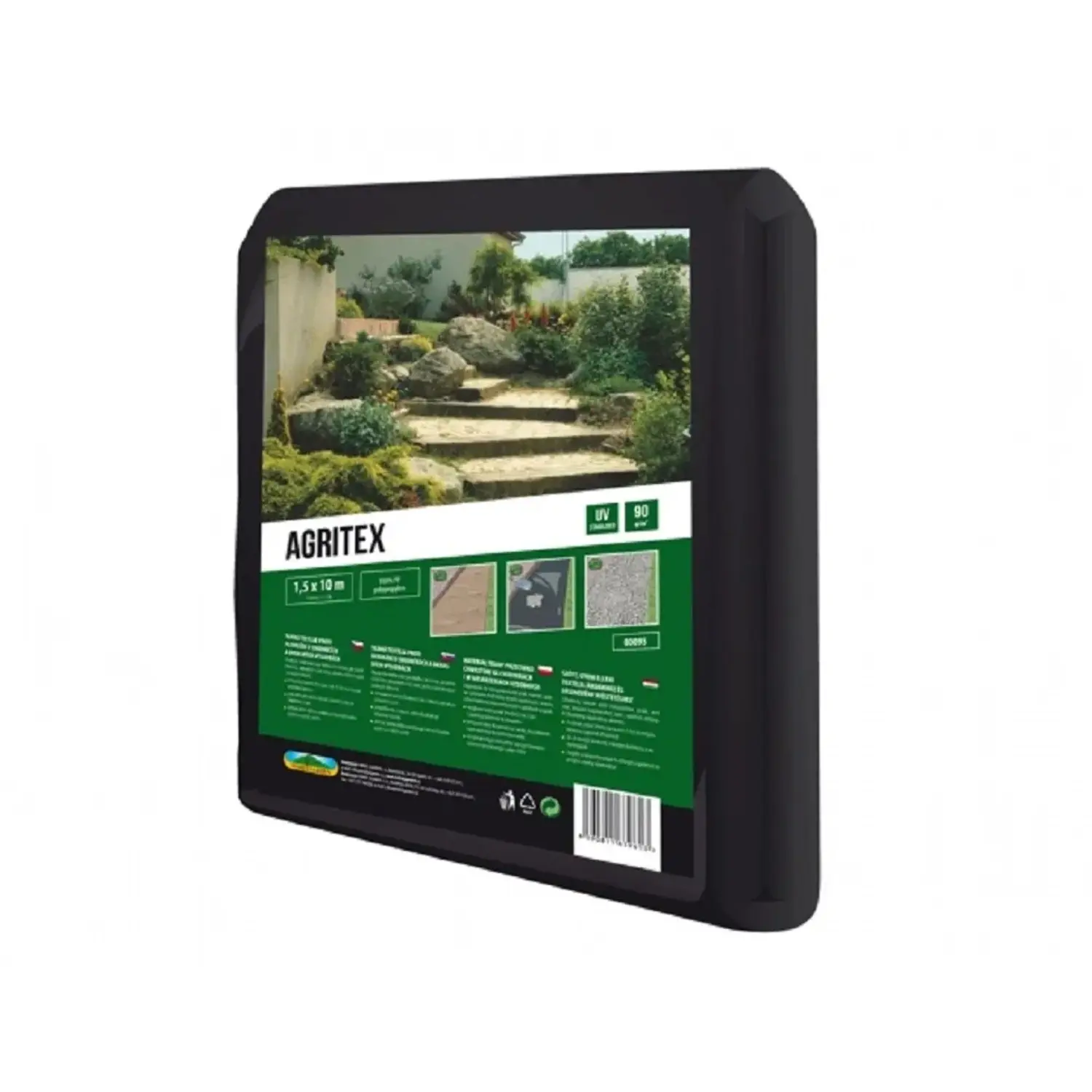 NOHEL GARDEN Tkaná mulčovací textilie AGRITEX 1,5 x 10 m