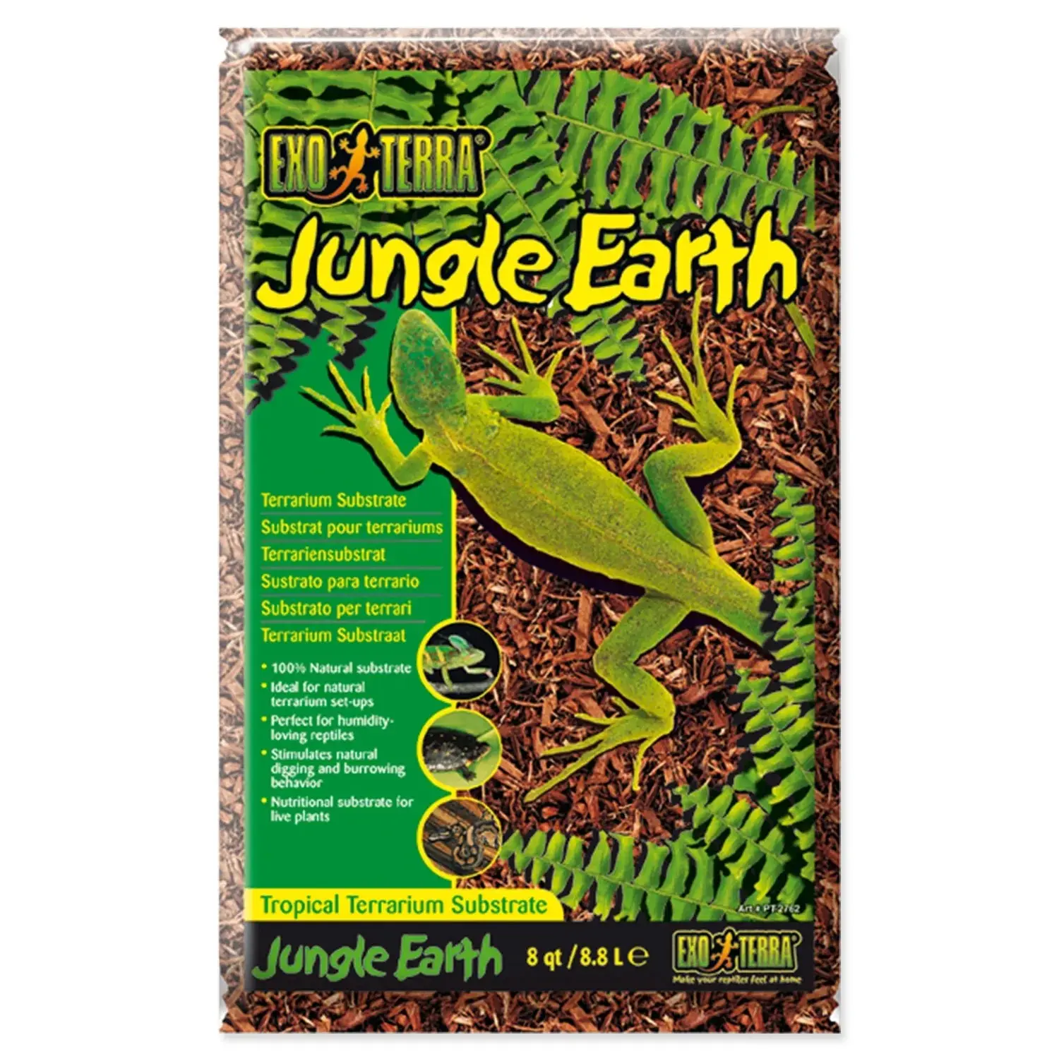 Exo Terra Podestýlka pro plazy Jungle Earth, 8,8 l