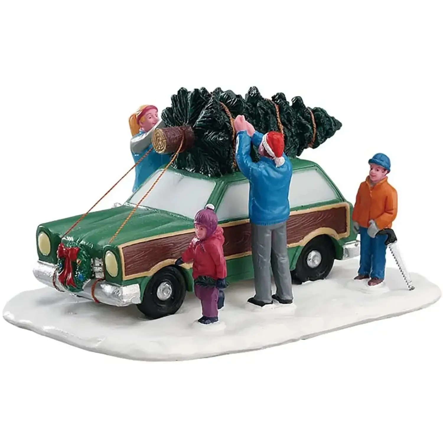 Lemax Vánoční dekorace Christmas Tree Transport 7,9 x 14,1 x 11 cm