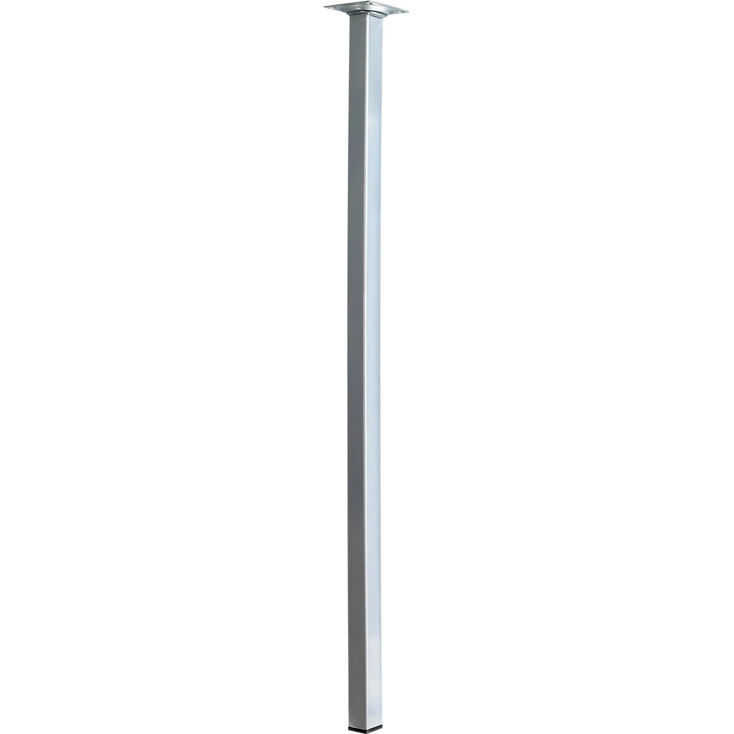 Hettich Nábytková noha hranatá, hliníková, 25 x 25 x 700 mm