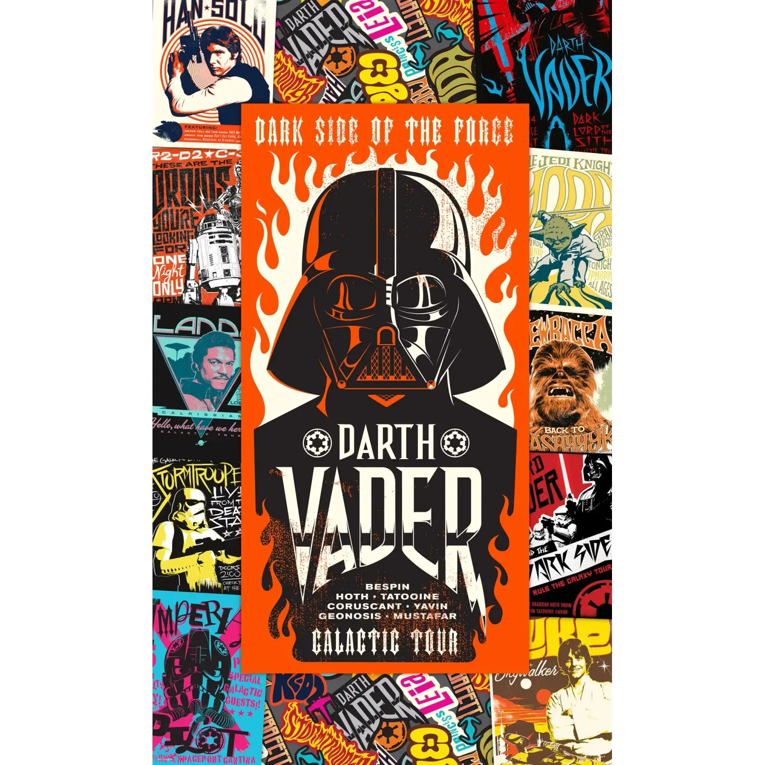 Komar Vliesová fototapeta Star Wars Rock On Posters 120 x 200 cm