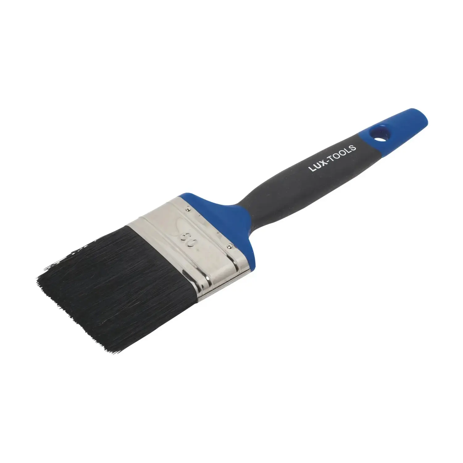 LUX-TOOLS Plochý štětec na laky se syntetickou pryskyřicí s rukojetí Softgrip 60