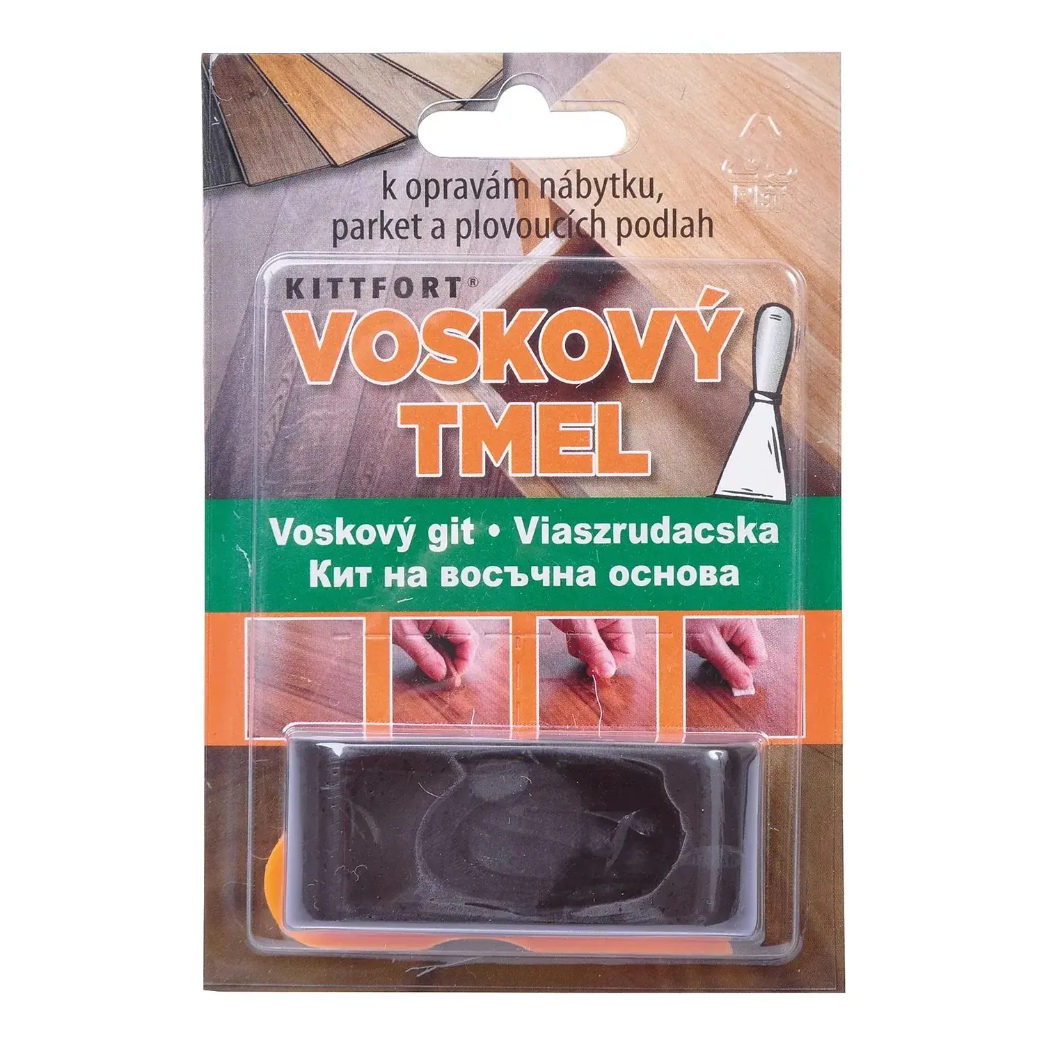 KITTFORT Voskový tmel Profi wenge