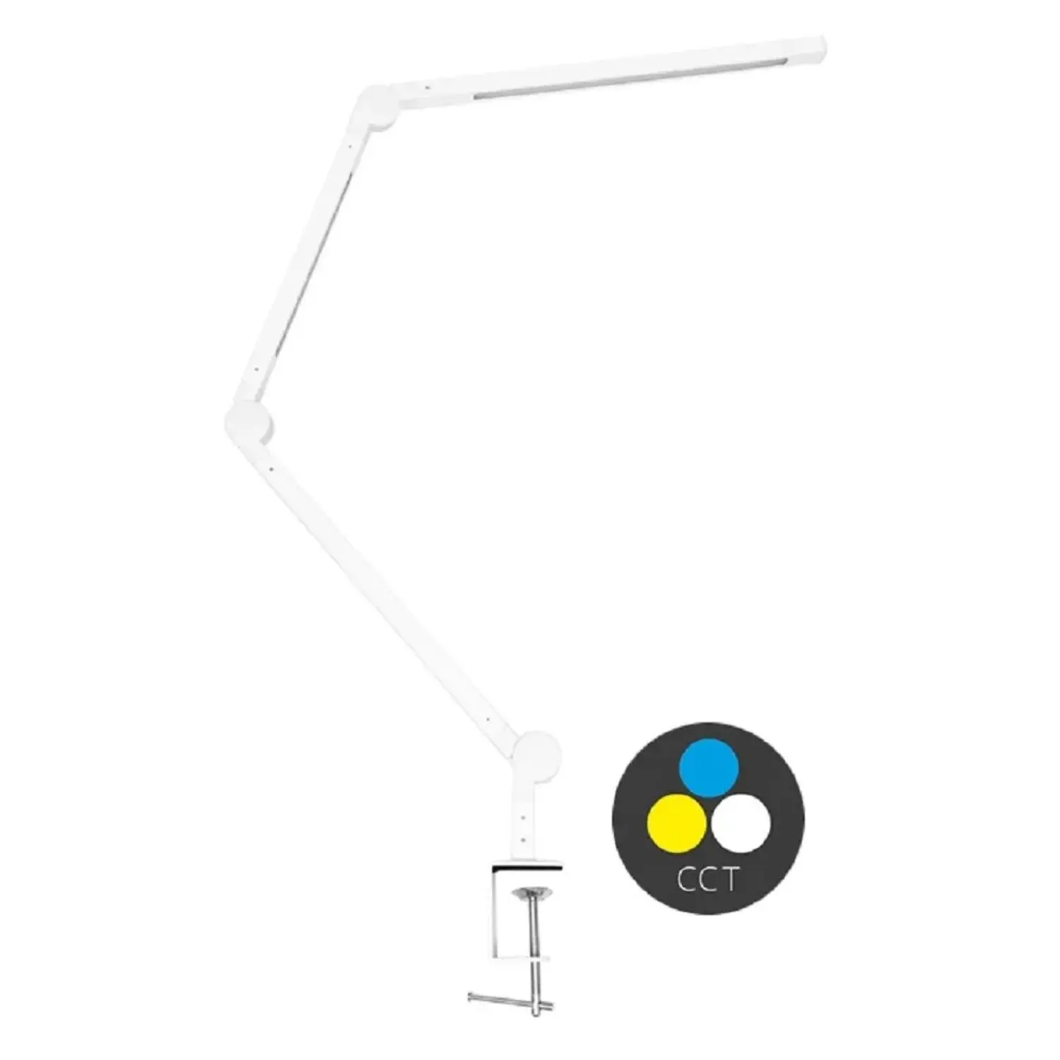 Ecolite Kancelářská lampa SPACE bílá 19W 700lm 3000-6000K