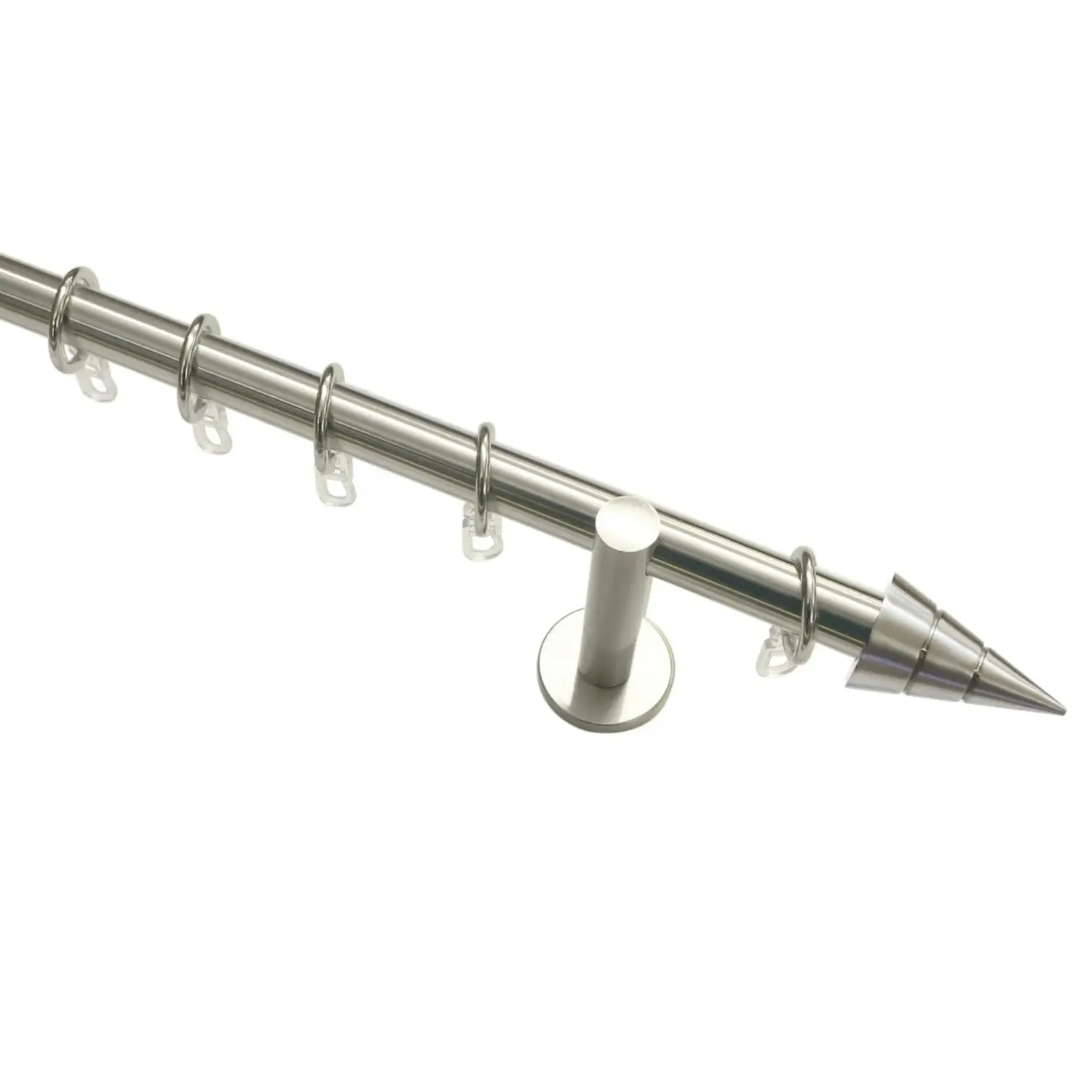 Gardinia Stylová souprava Kegel vzhled nerezové oceli, pr. 20 mm, 200 cm