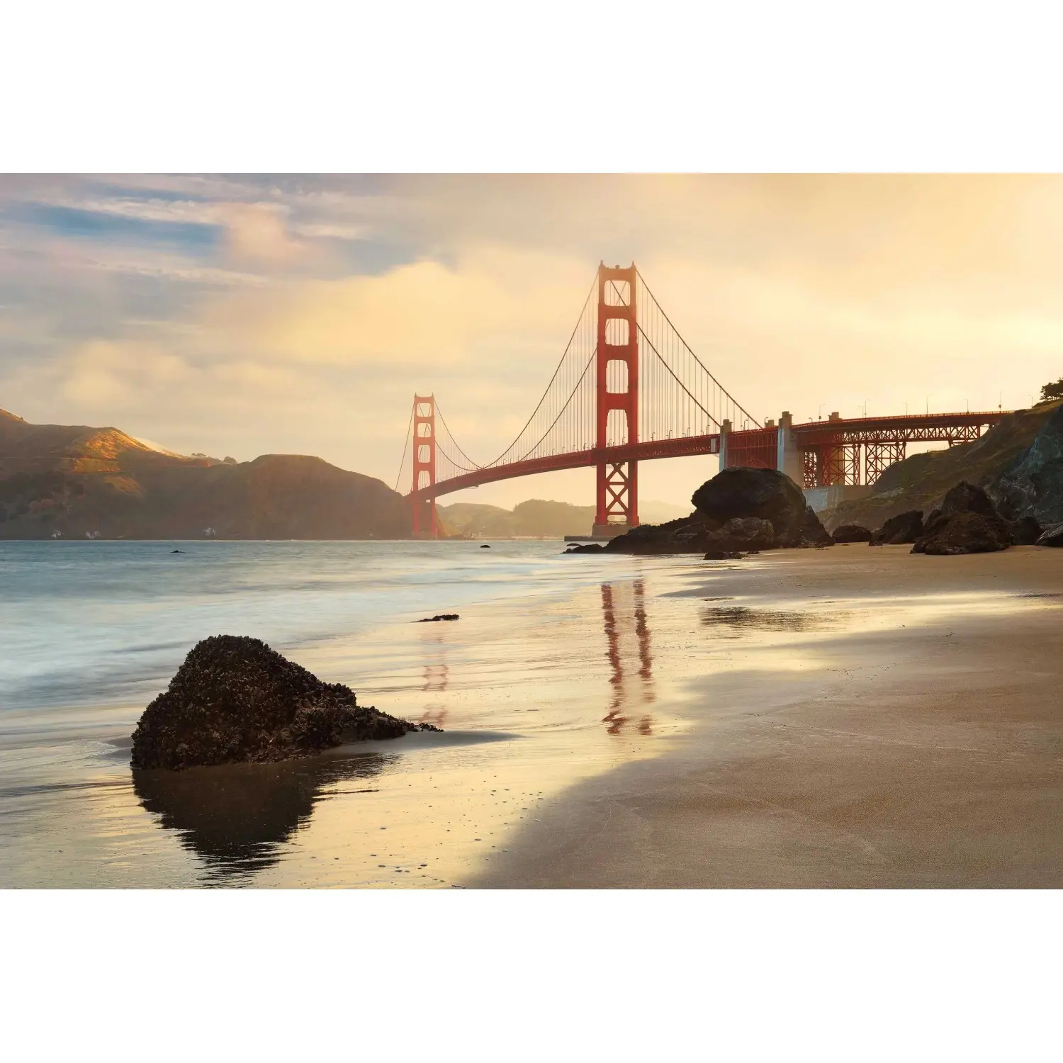 Komar Vliesová fototapeta Golden Gate 400 x 260 cm