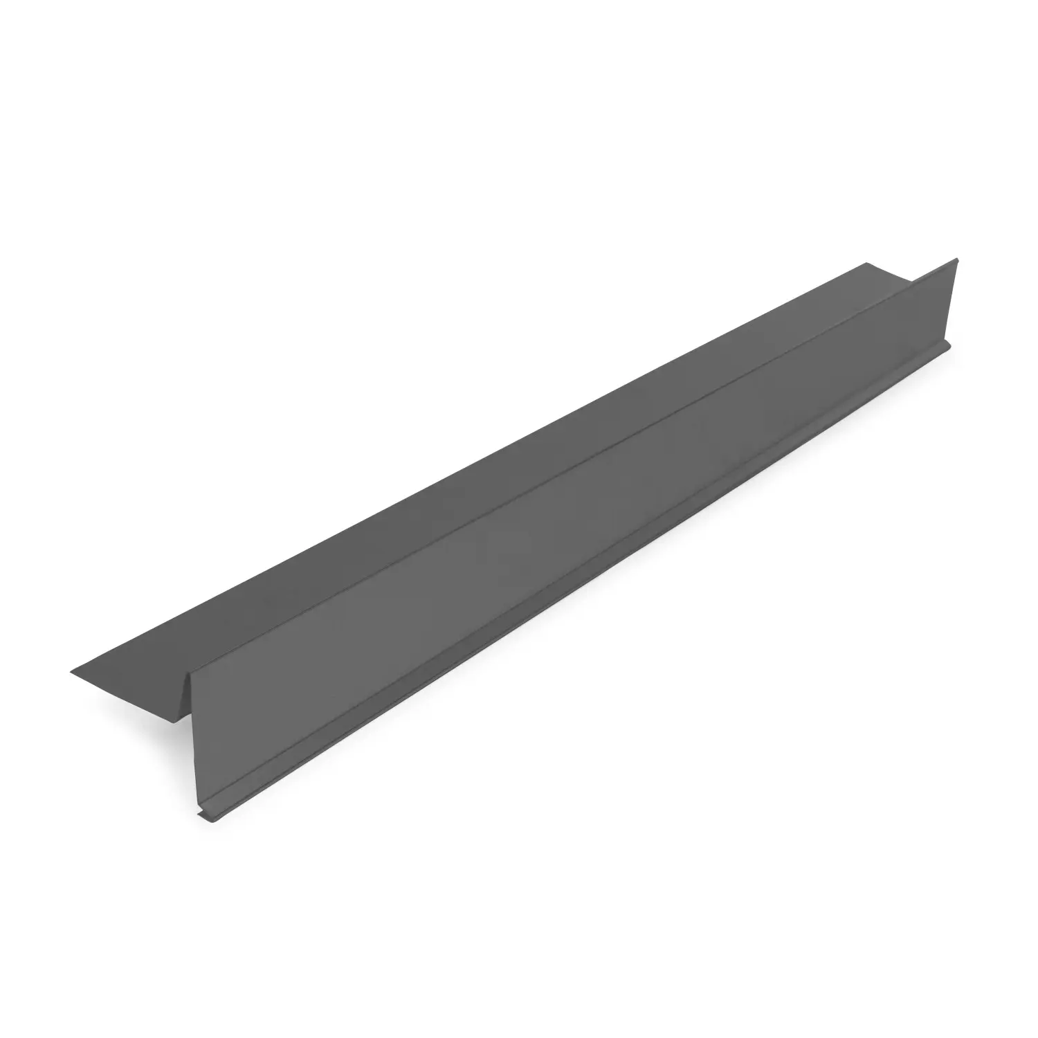 COVERNIT Štítové lemování bez vodní drážky UNI, RAL 7024 grafit 1200 mm