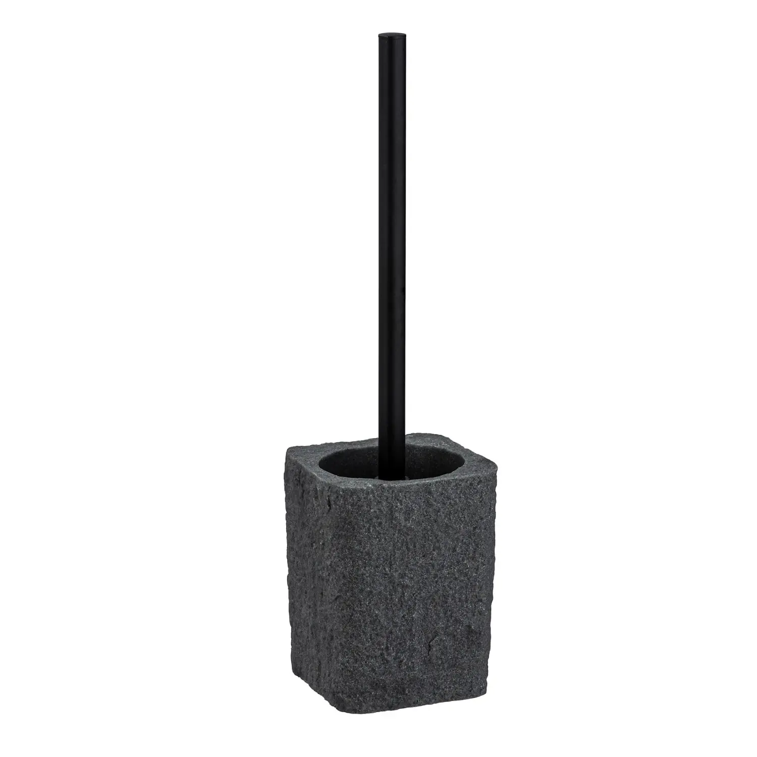 Wenko WC souprava Villata polyresin 11,2 cm x 37 cm x 10 cm antracitová
