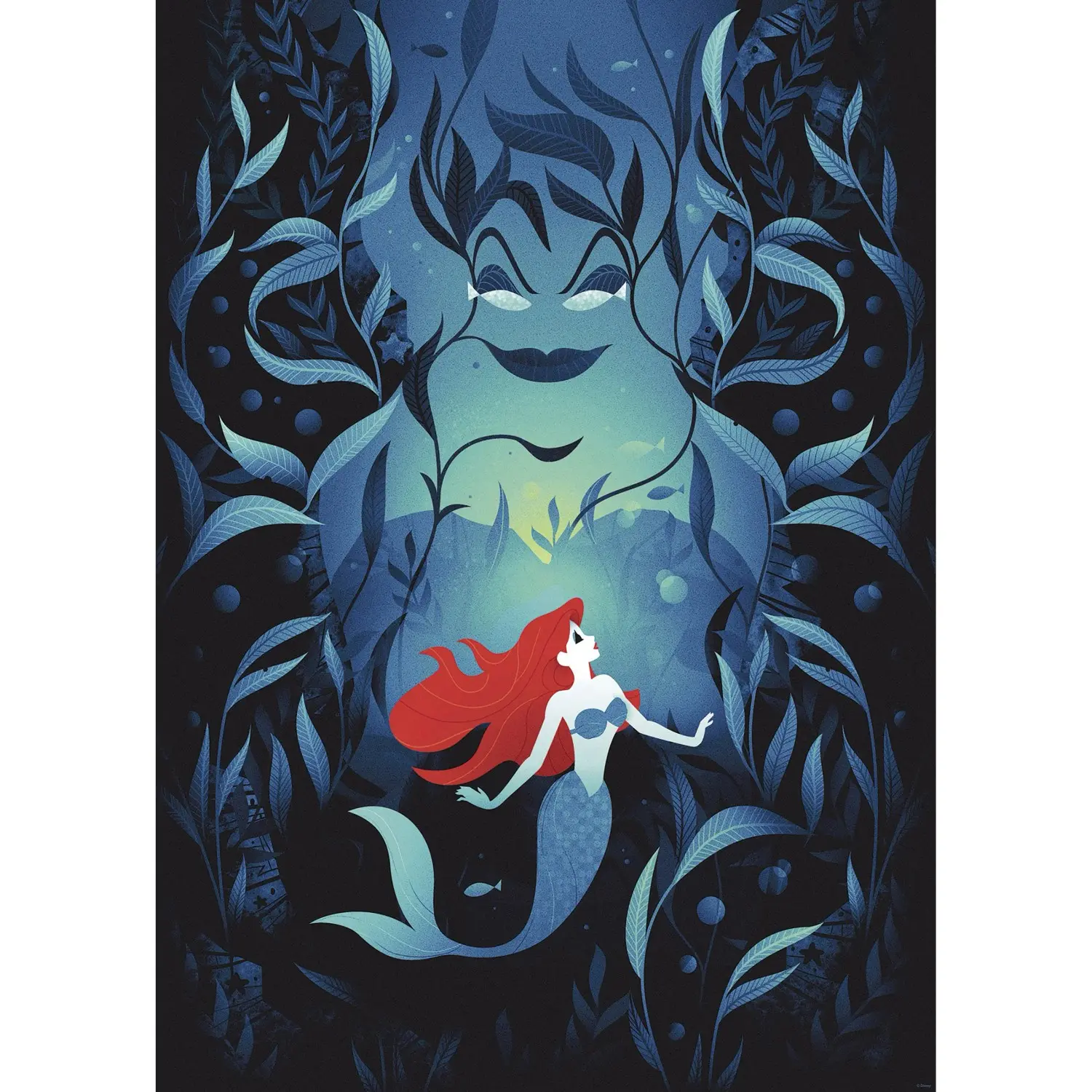Komar Plakát Disney Ariel Ursula 50 x 70 cm