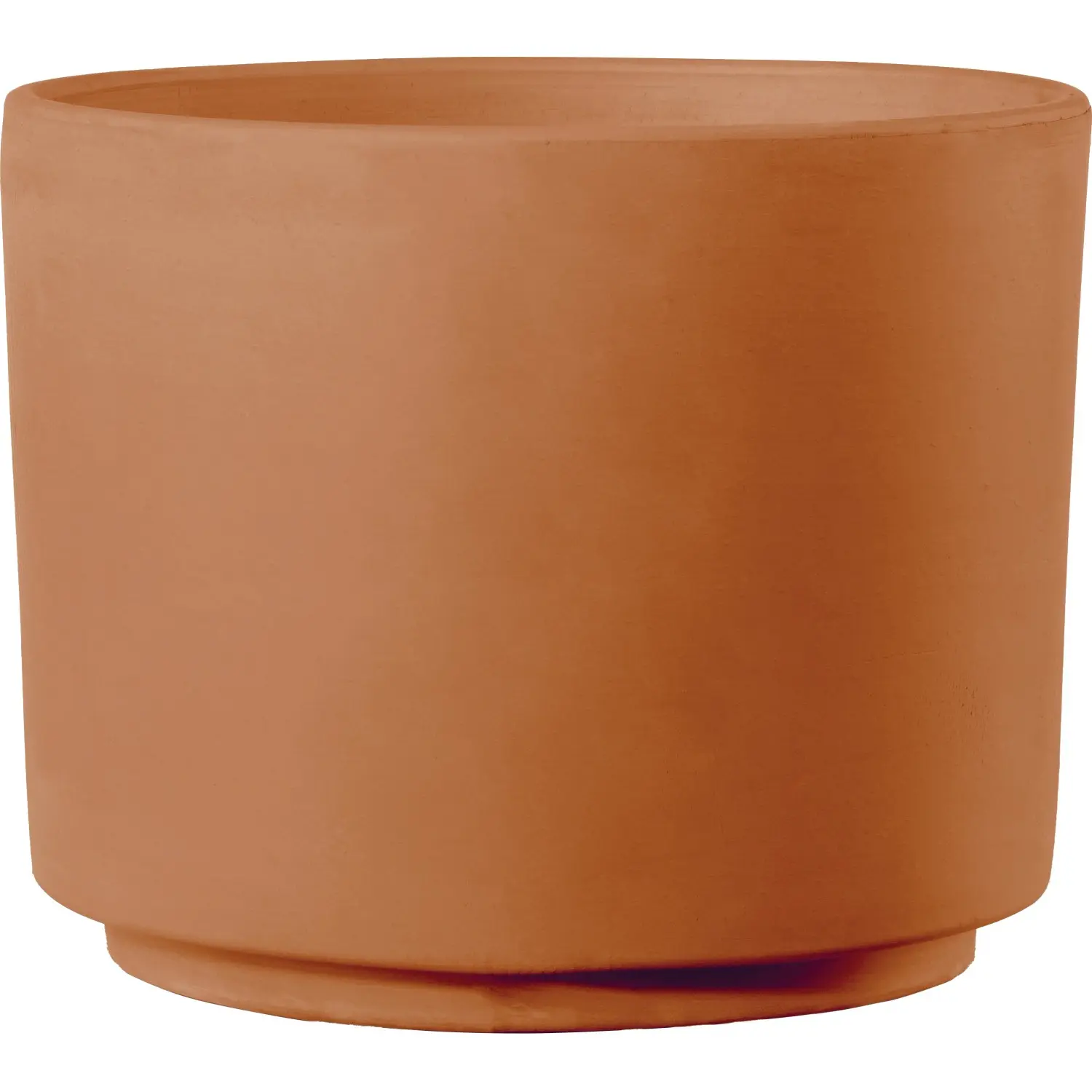 Deroma Terakotový květináč MODUL´O Cyilinder terakotový pr. 25,2 x 20,7 cm