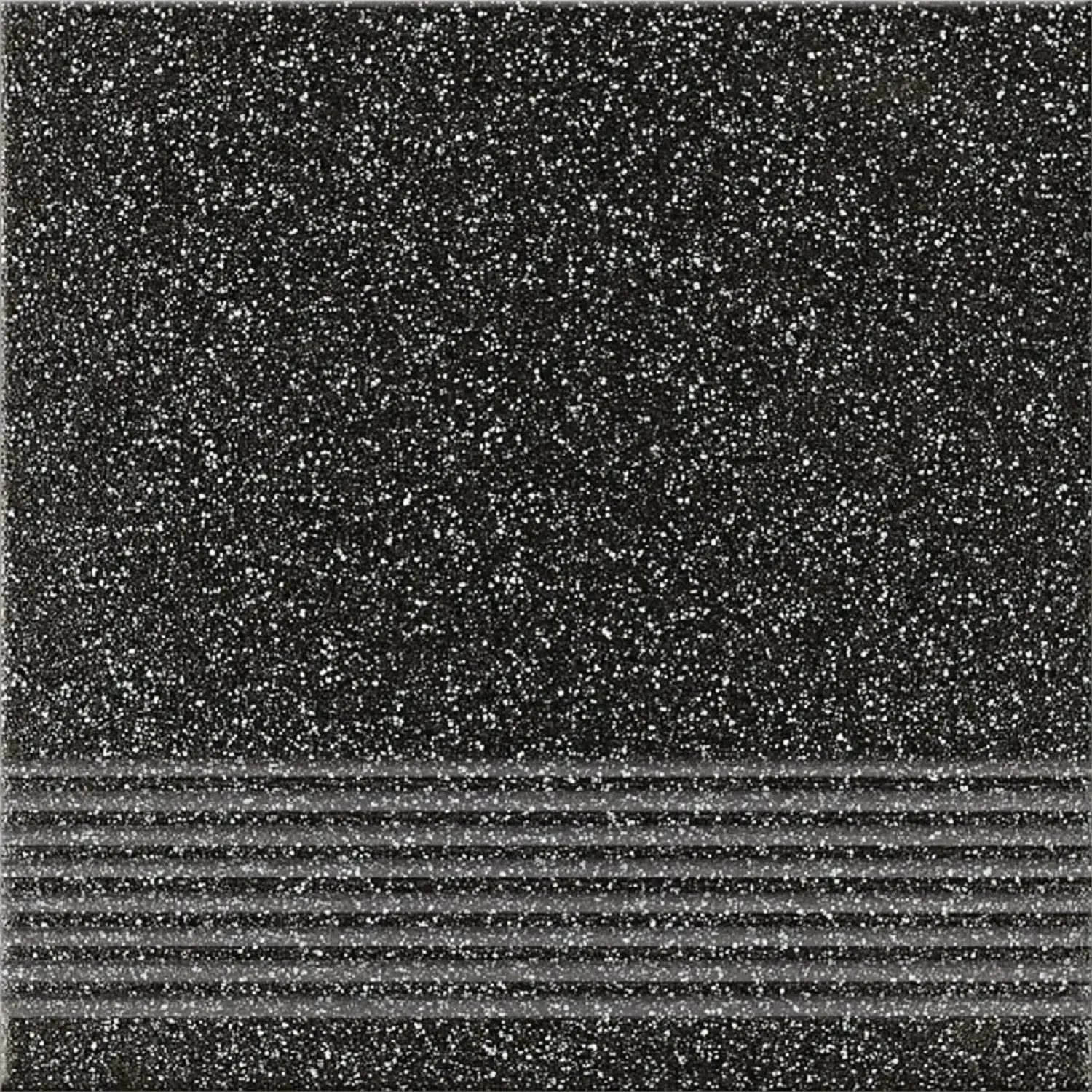 Cersanit Dlažba schodovka Milton Graphite, 29,7 x 29,7 cm