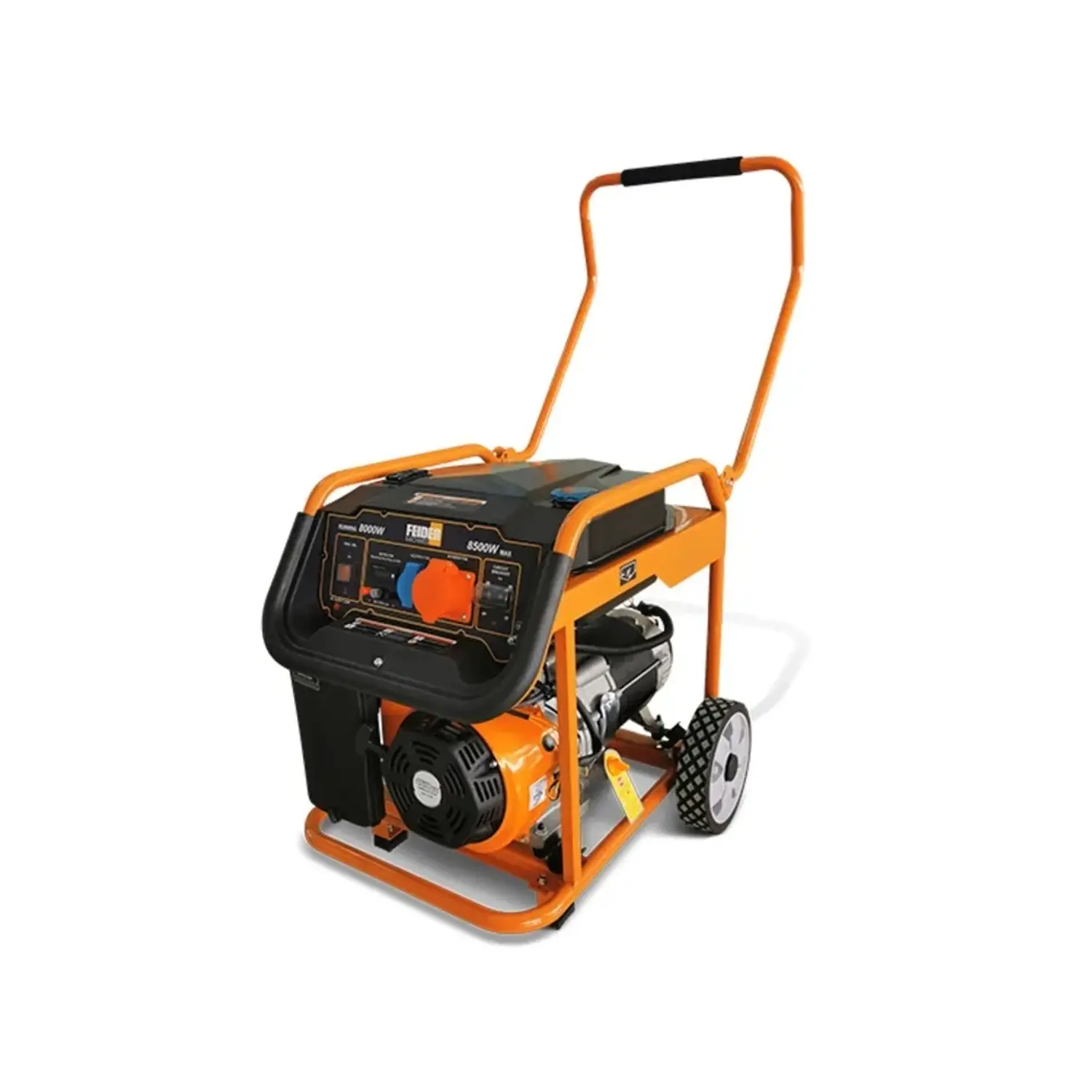 Feider Jednofázový benzínový generátor FG8500RS, 8,5 kW, AVR, 61 x 71 x 51 cm