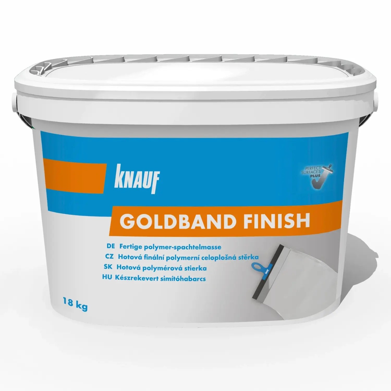Knauf Hotová finální polymerní celoplošná stěrka GOLDBAND FINISH 18 kg