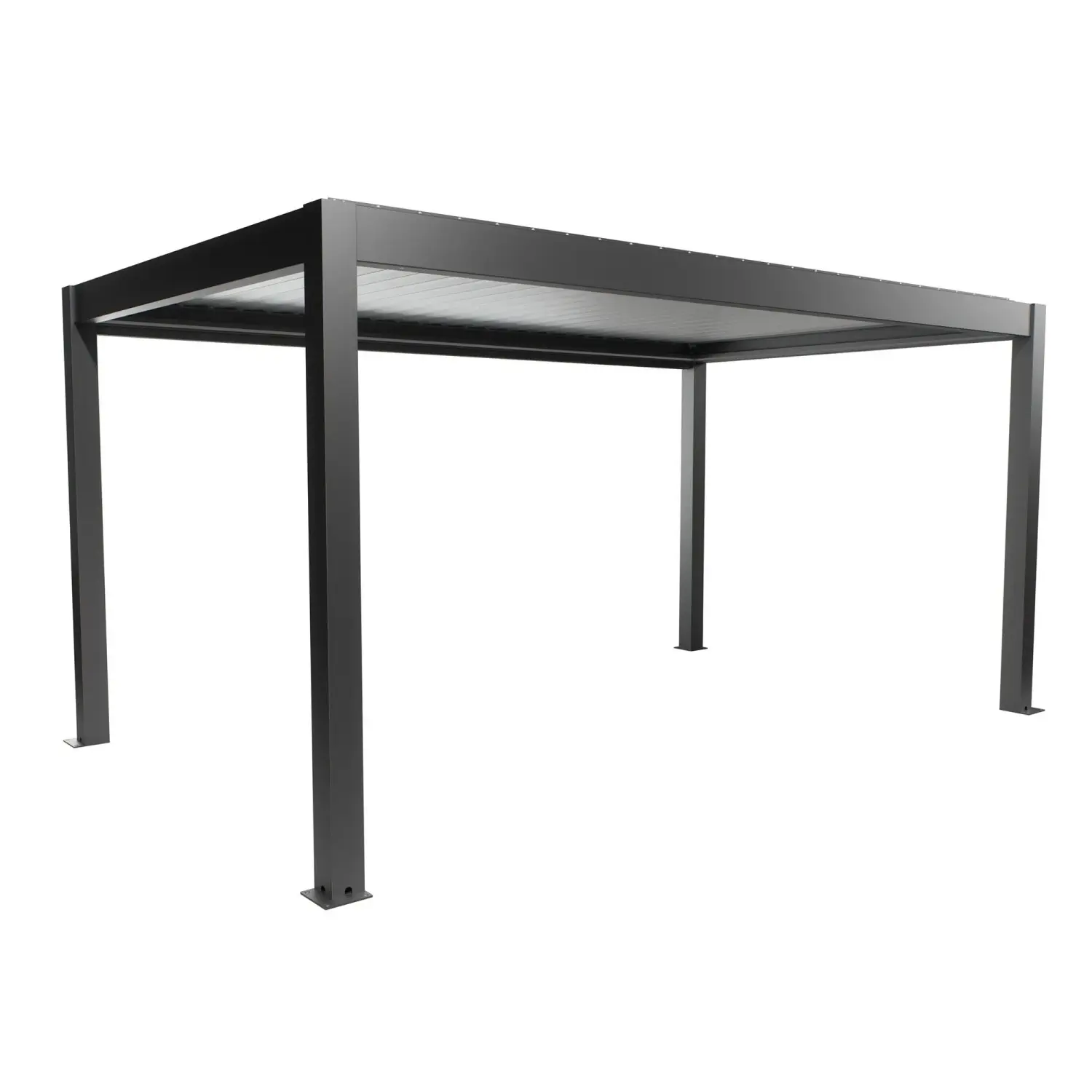 Biohort Pergola 5 x 3 tmavě šedá/stříbrná 515,5 x 312 cm