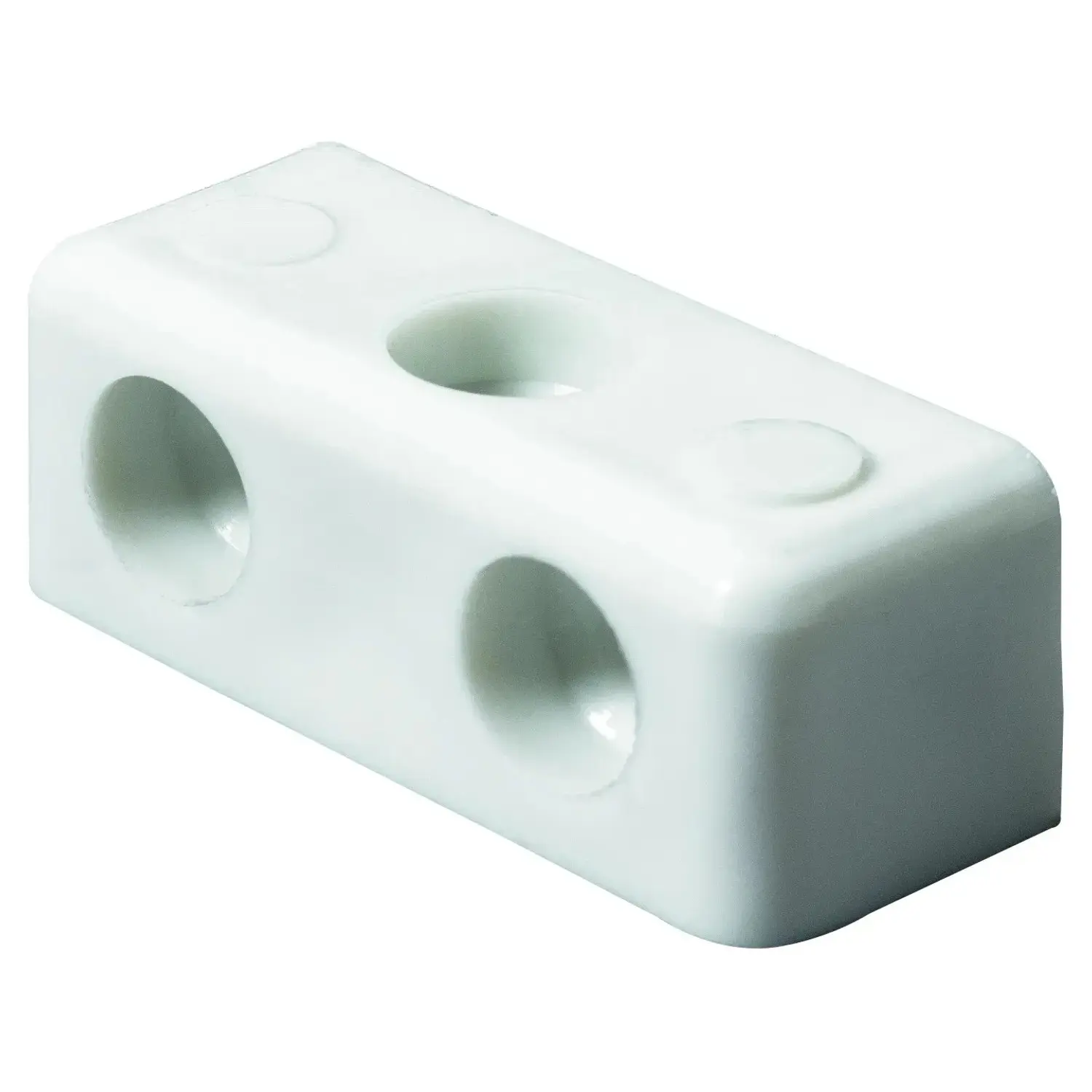 Hettich Rohový spojovací kvádr, 10 ks, bílý, 12 x 12 x 35 mm