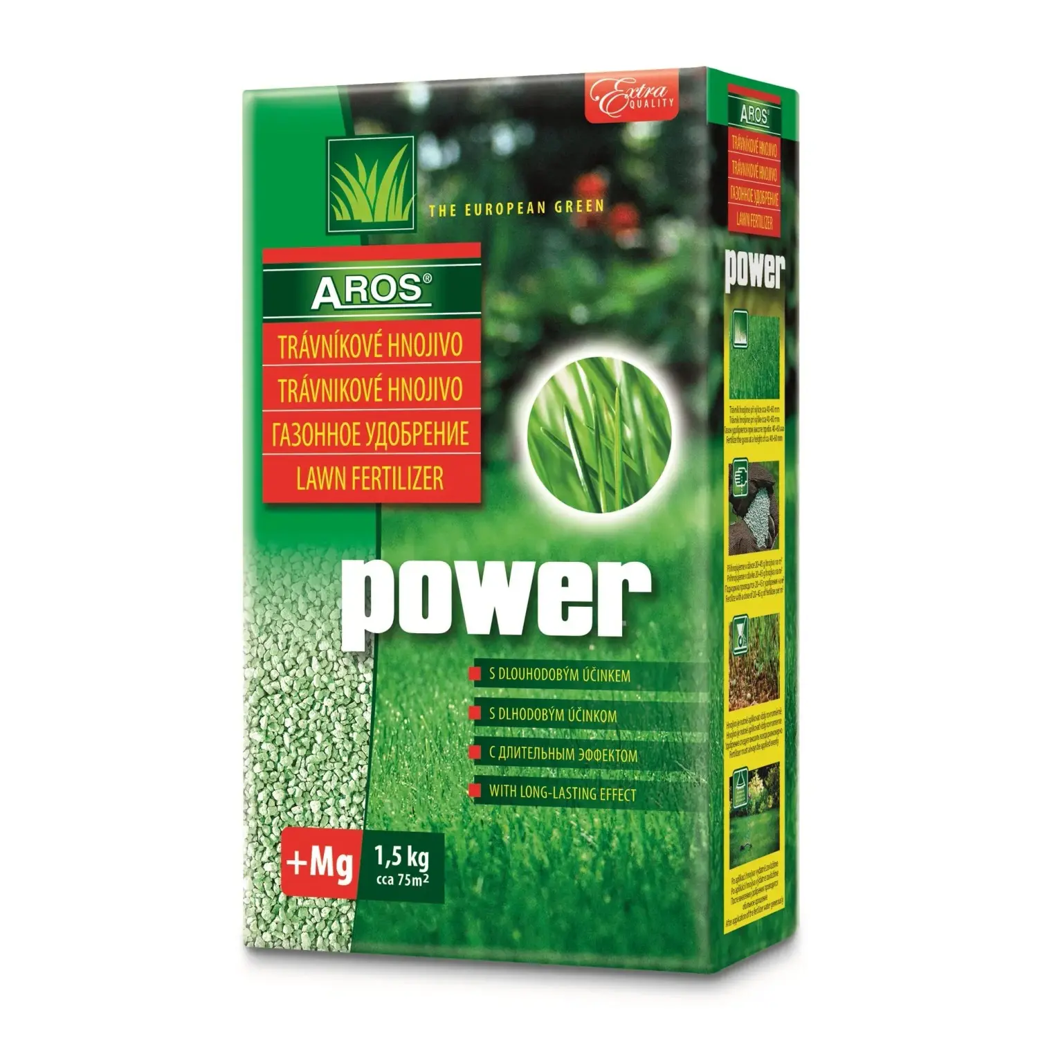 Aros Trávníkové hnojivo POWER 1,5 kg