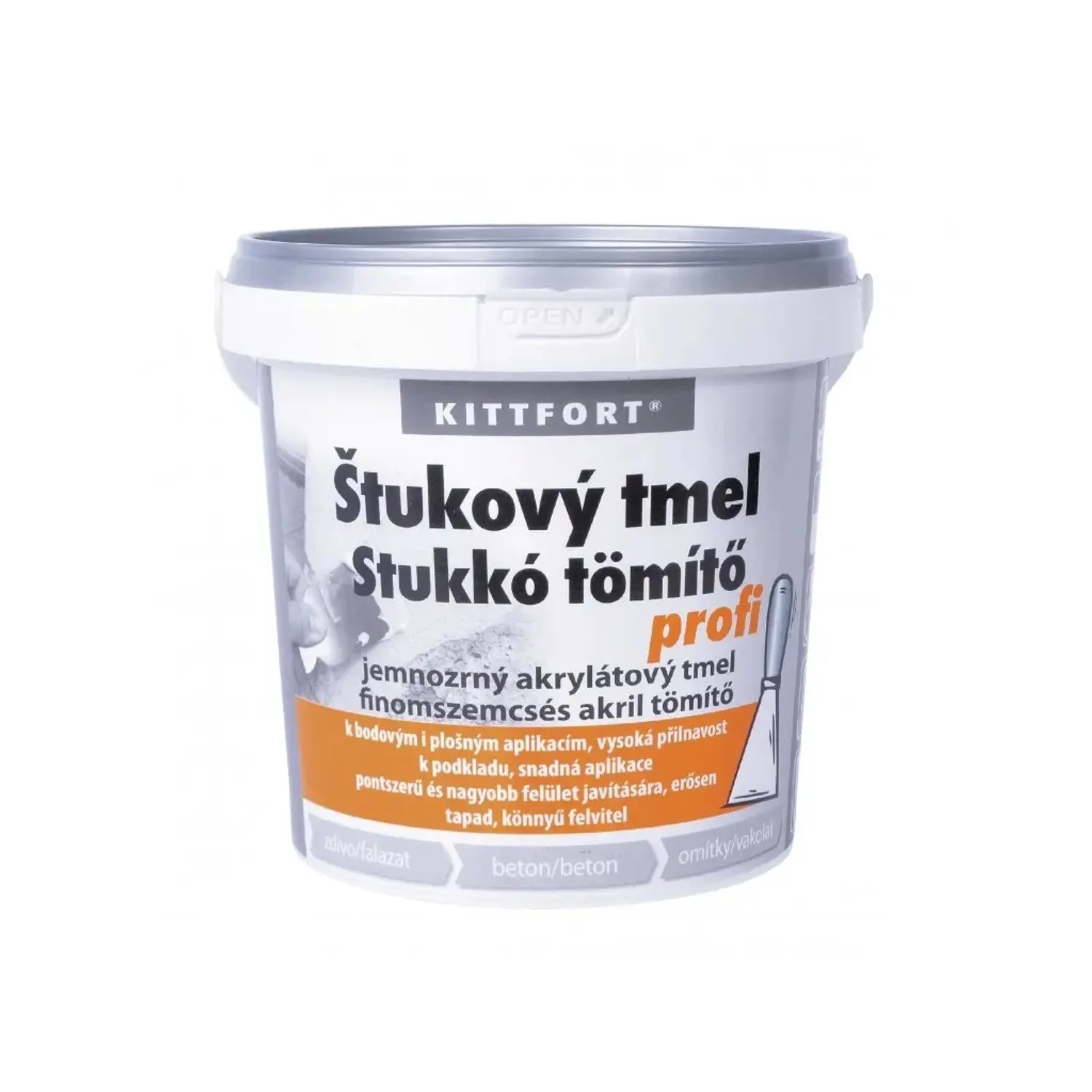KITTFORT Štukový tmel Profi 2 kg