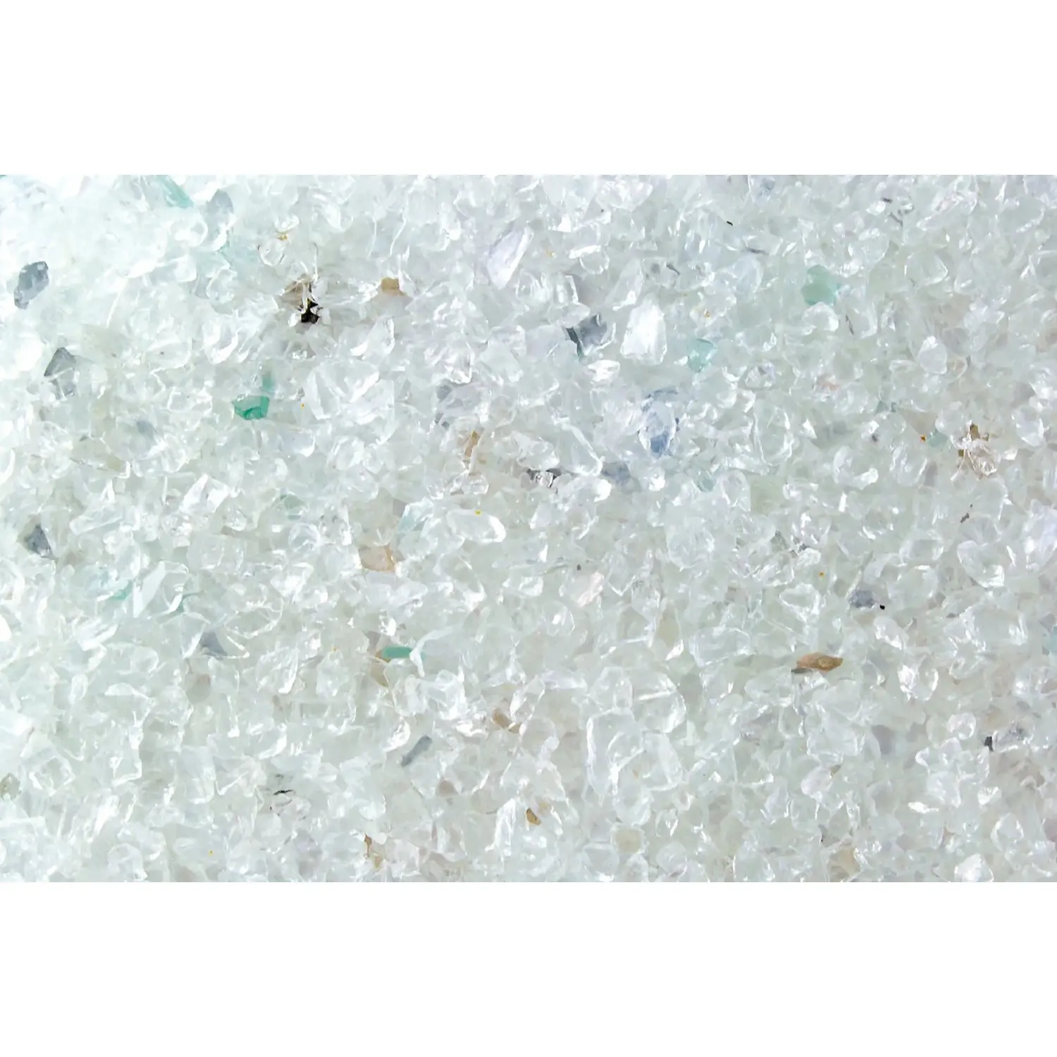 Skleněná drť křišťálově čirá 4-8 mm 10 kg PE pytel