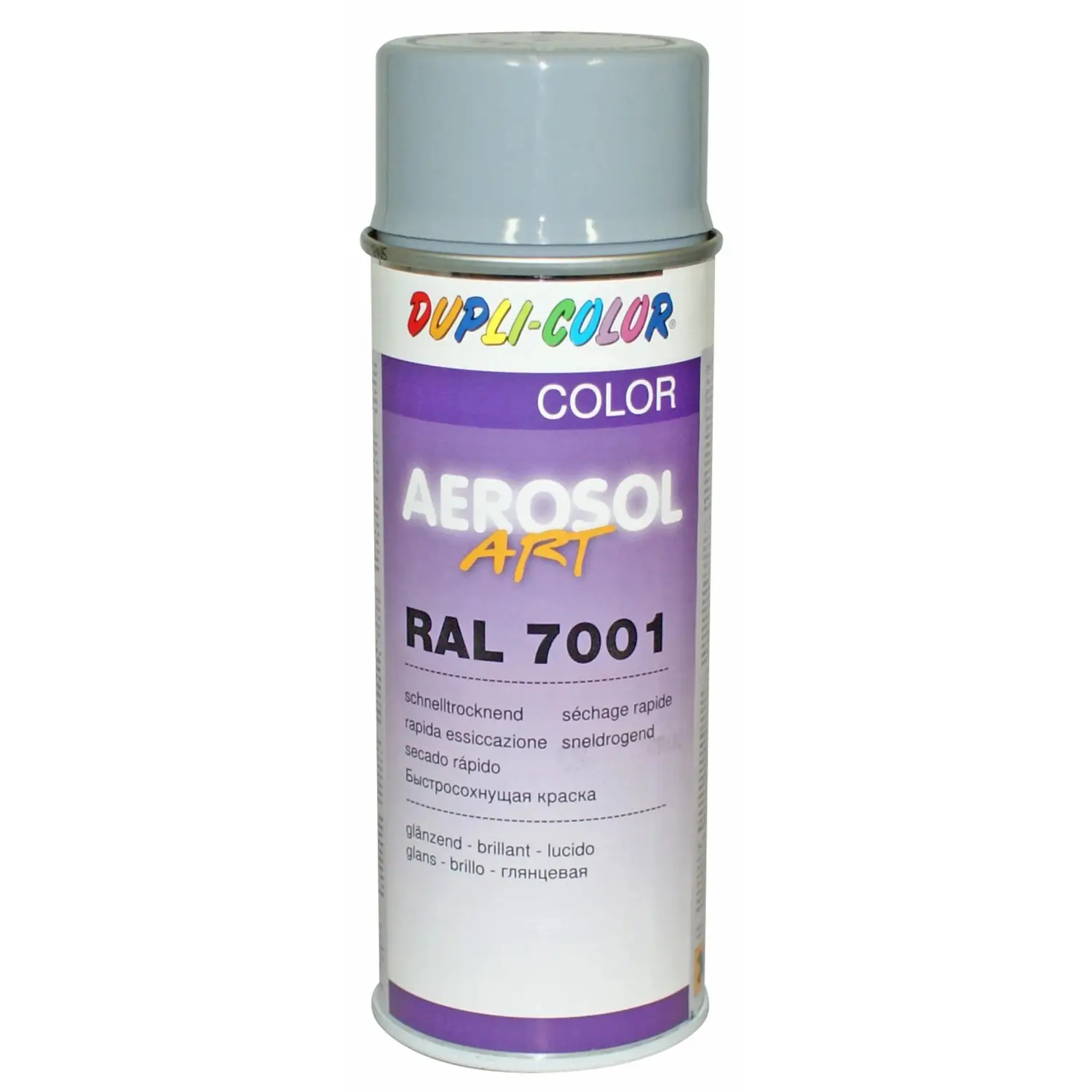 DUPLI-COLOR Lak ve spreji AEROSOL ART (7001) stříbrošedá 400 ml